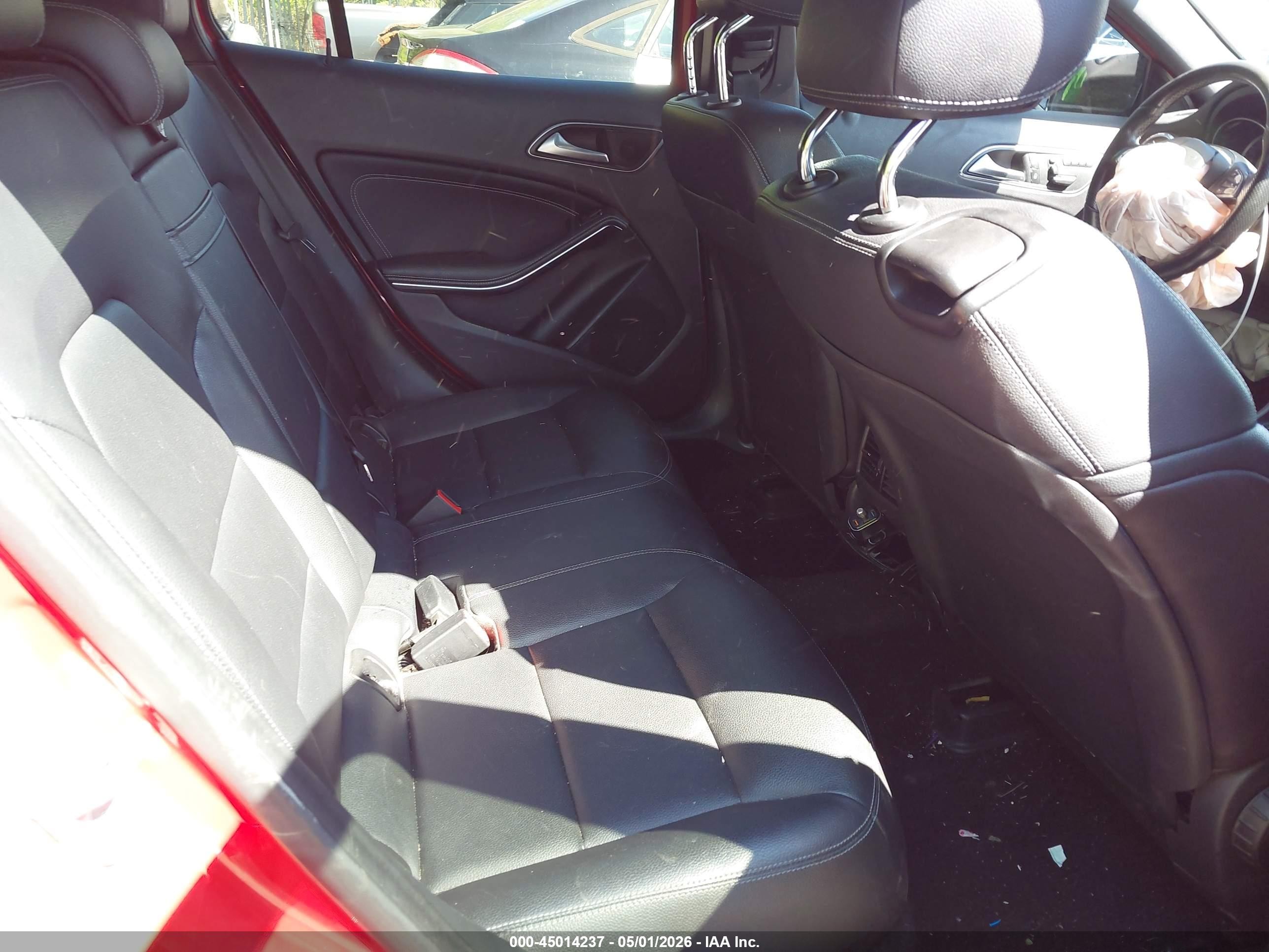 2016 Mercedes-benz Gla 250 4matic Красный vin: WDCTG4GB0GJ216940