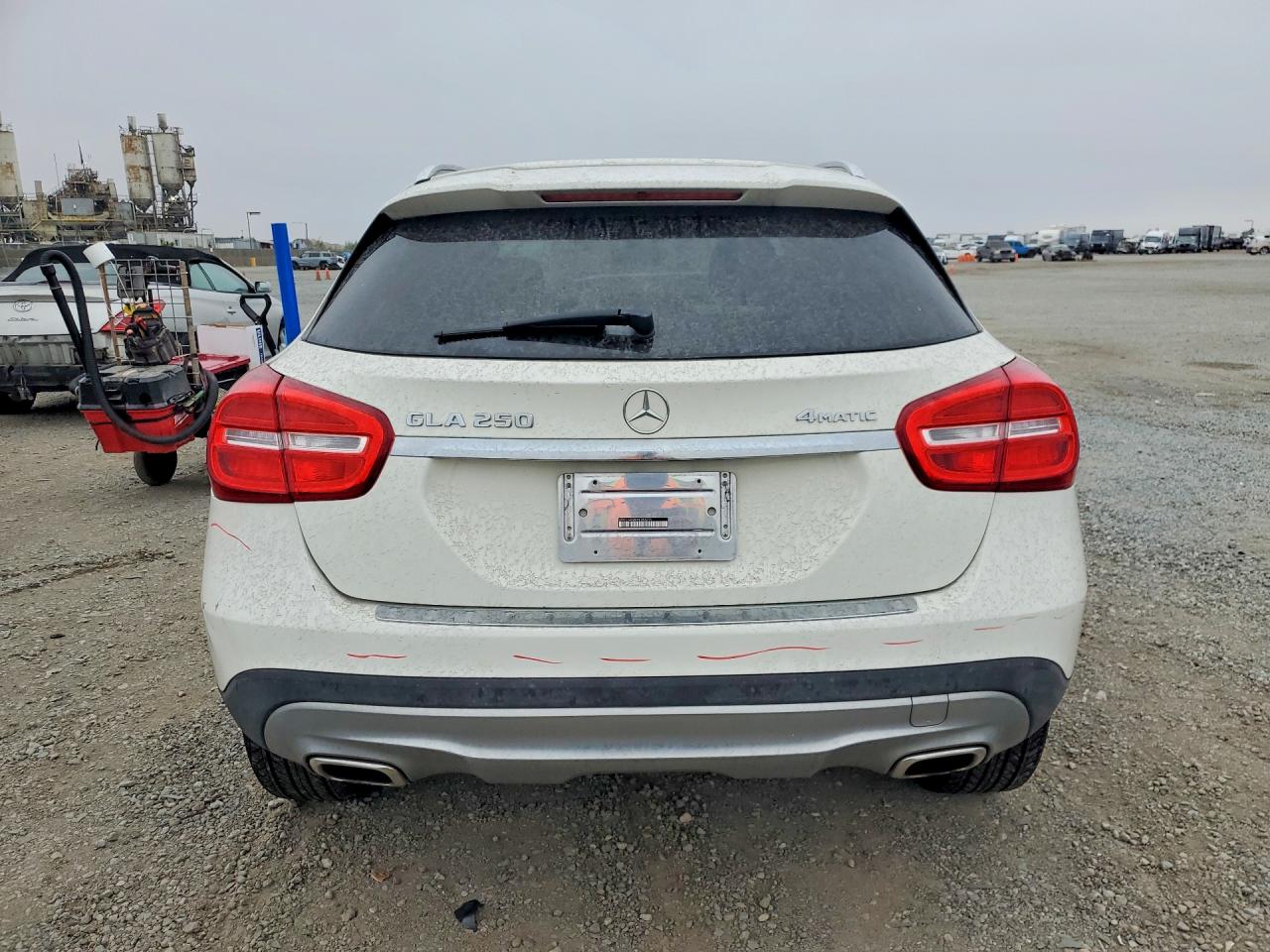 2017 Mercedes-benz Gla 250 4matic White vin: WDCTG4GB0HJ283295