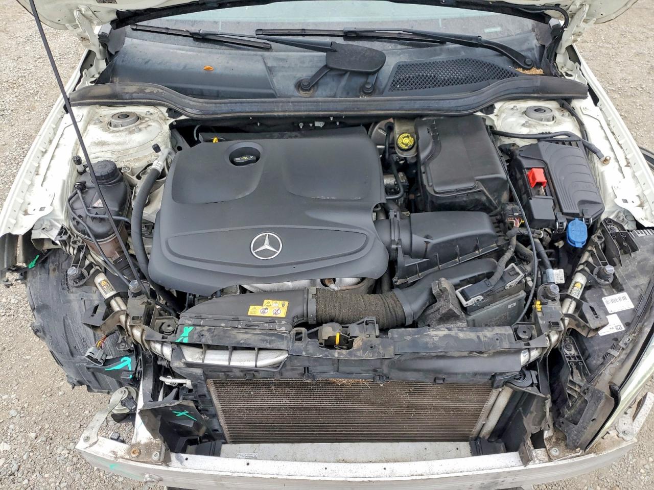 2017 Mercedes-benz Gla 250 4matic White vin: WDCTG4GB0HJ283295