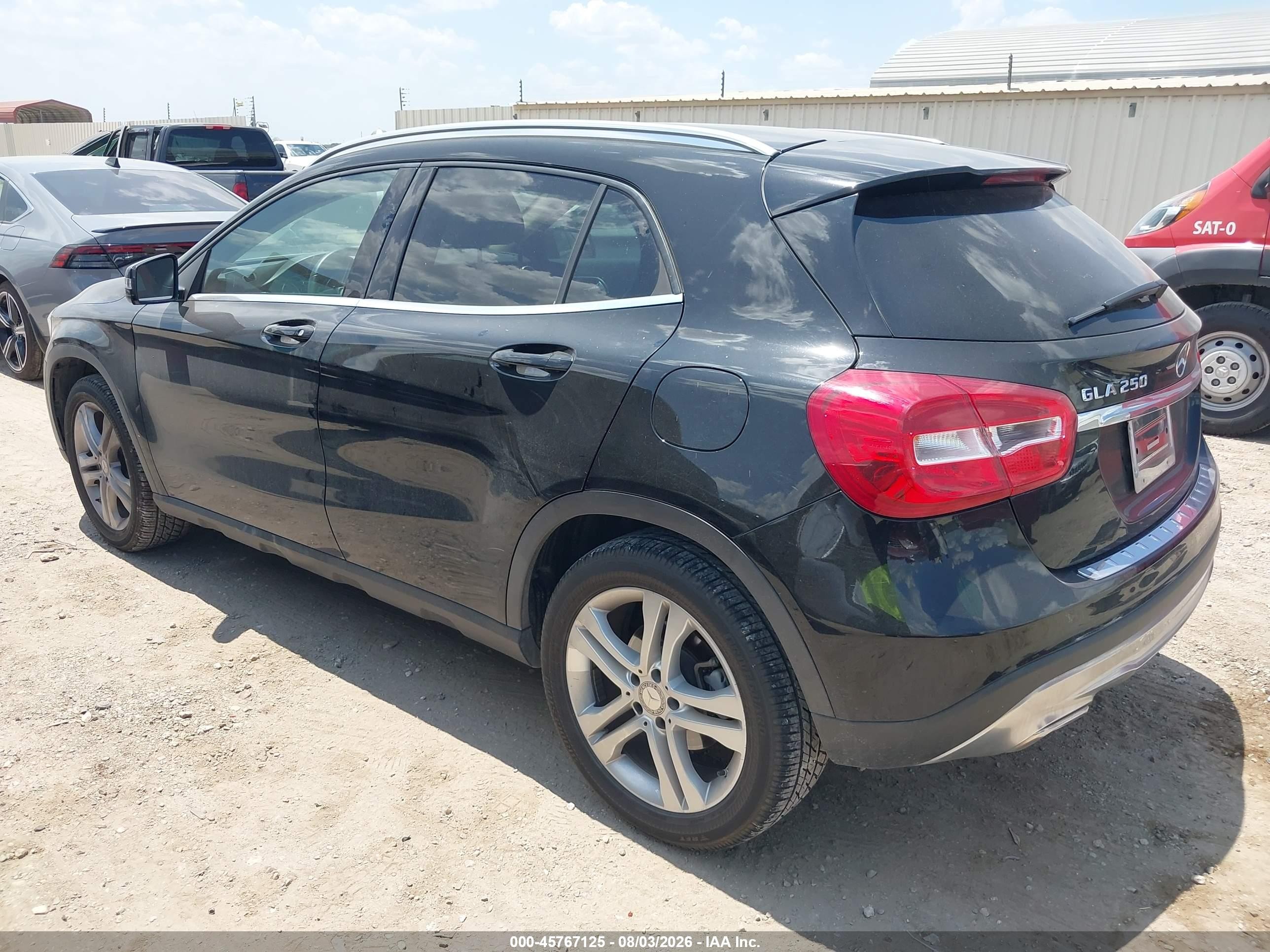 2015 Mercedes-benz Gla 250 4matic Black vin: WDCTG4GB1FJ032640
