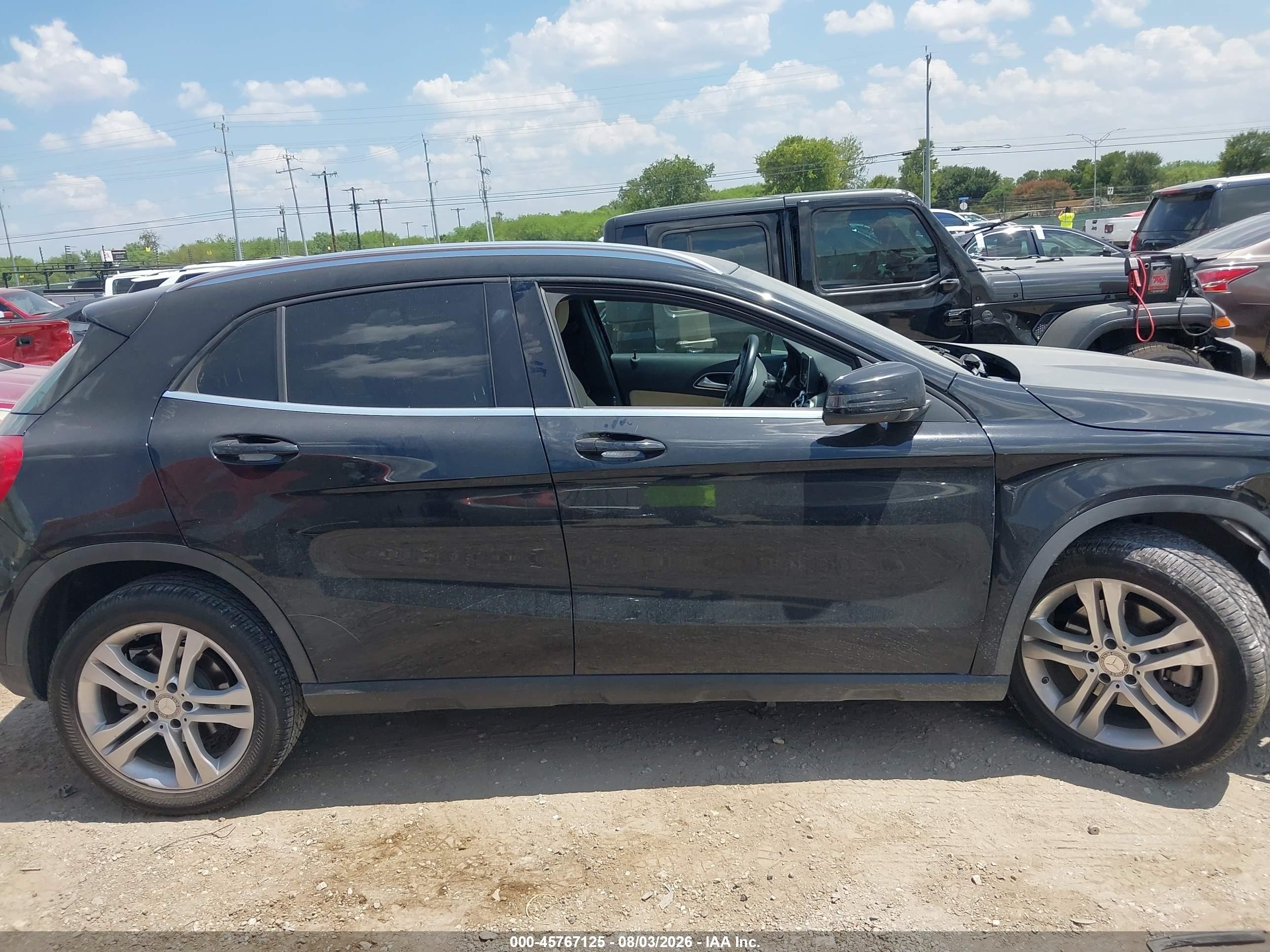 2015 Mercedes-benz Gla 250 4matic Black vin: WDCTG4GB1FJ032640