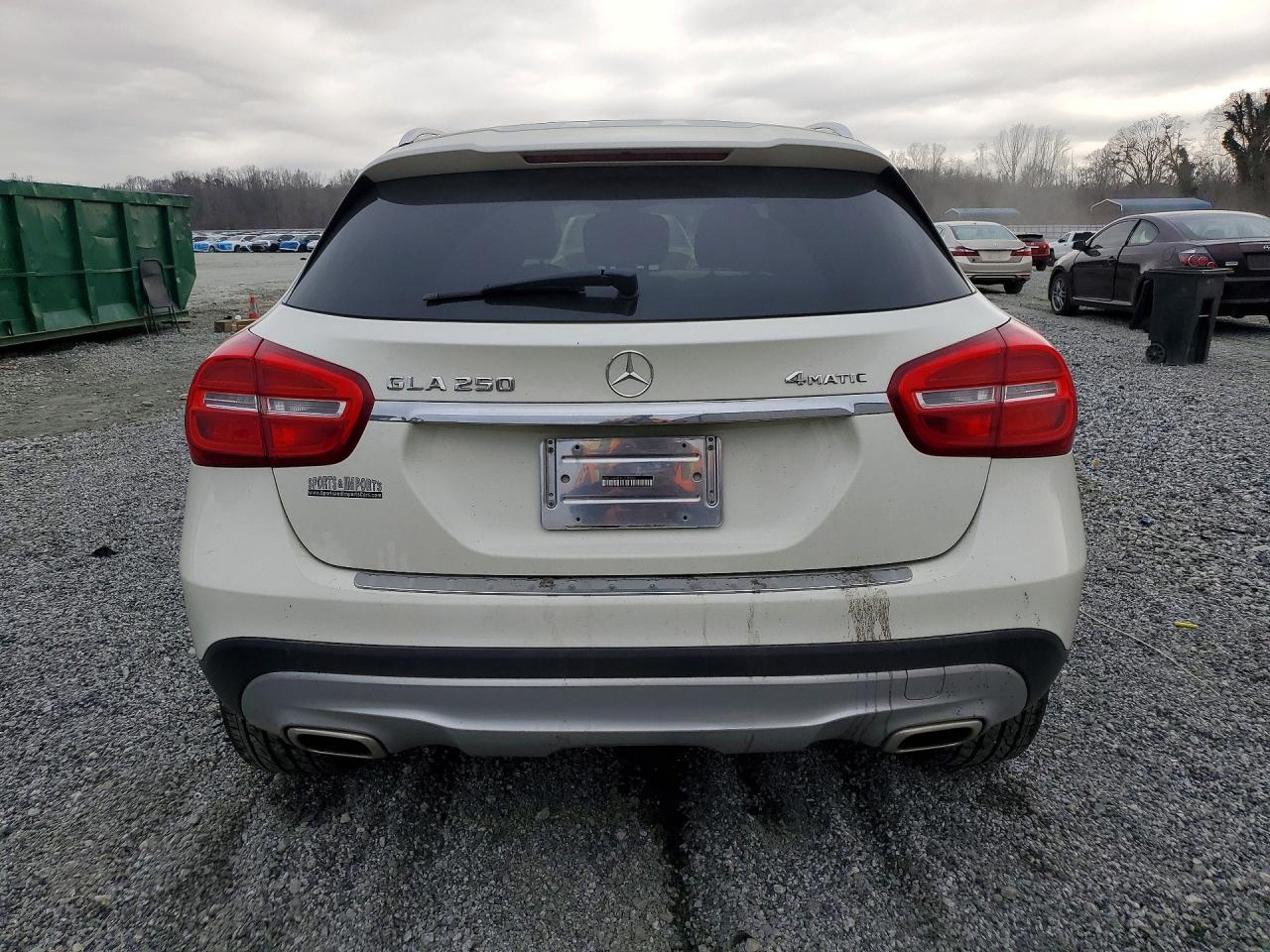 2015 Mercedes-benz Gla 250 4matic White vin: WDCTG4GB1FJ035845