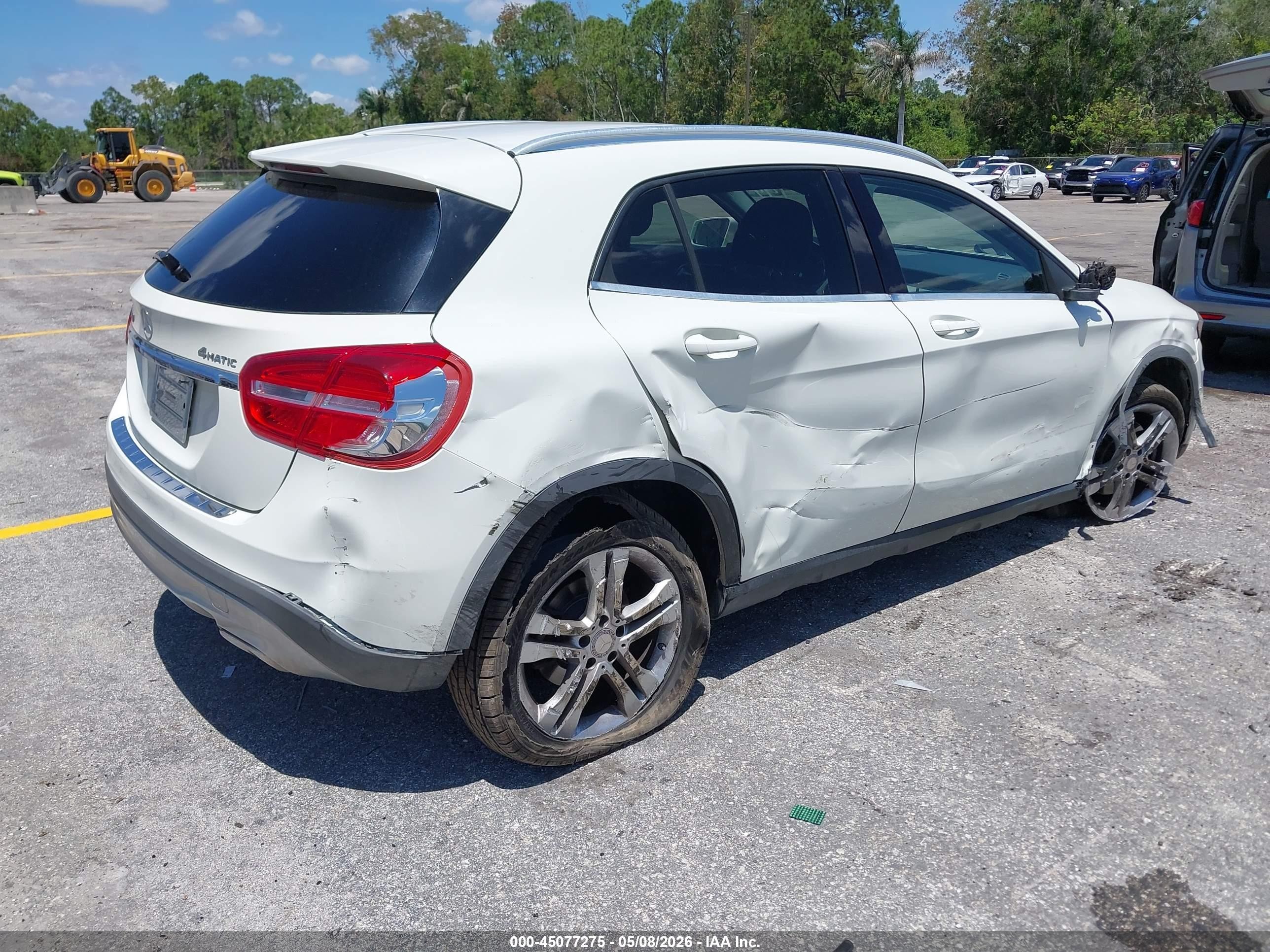 2015 Mercedes-benz Gla 250 4matic White vin: WDCTG4GB1FJ081949
