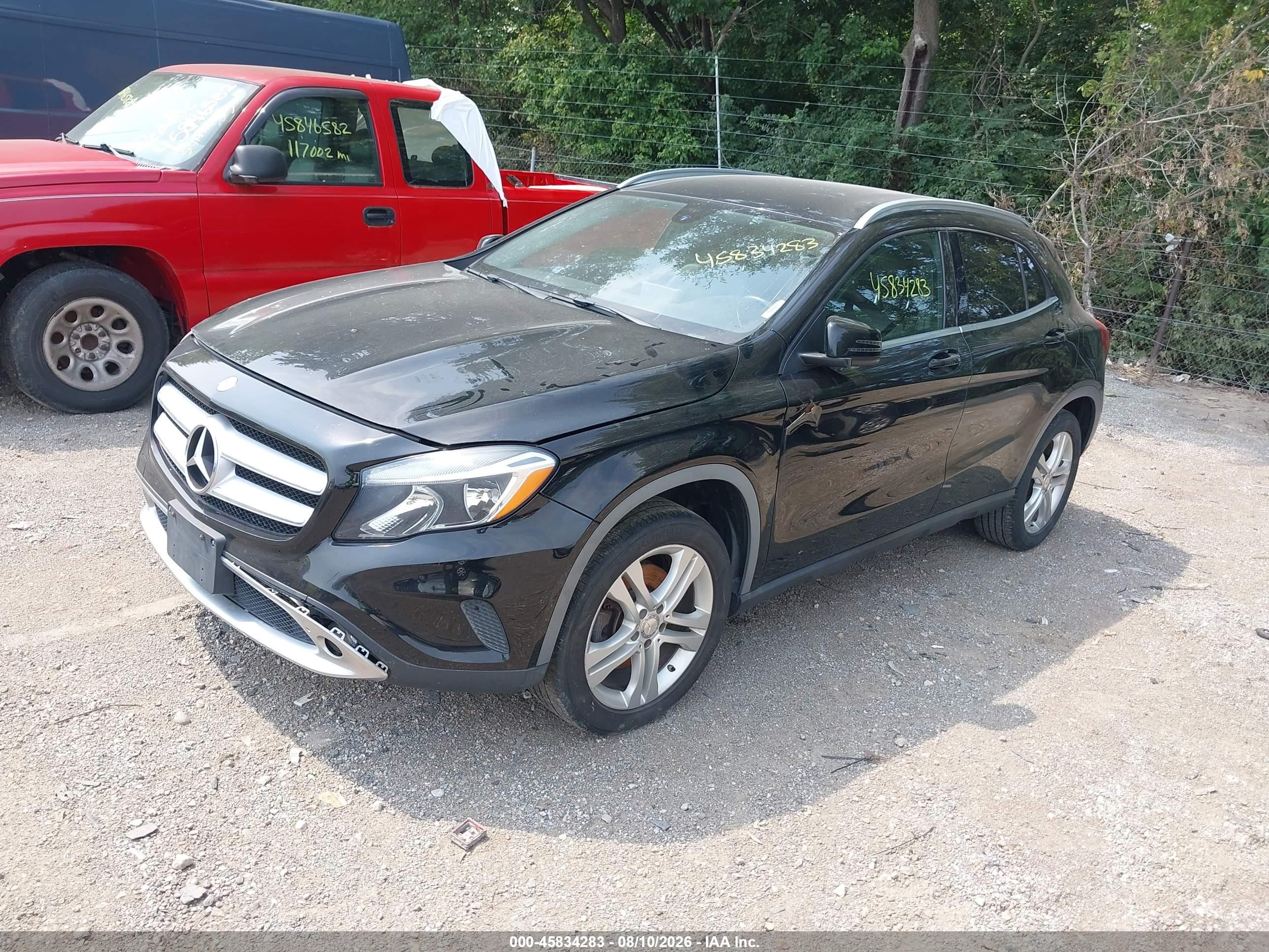 2015 Mercedes-benz Gla 250 4matic Black vin: WDCTG4GB1FJ091302