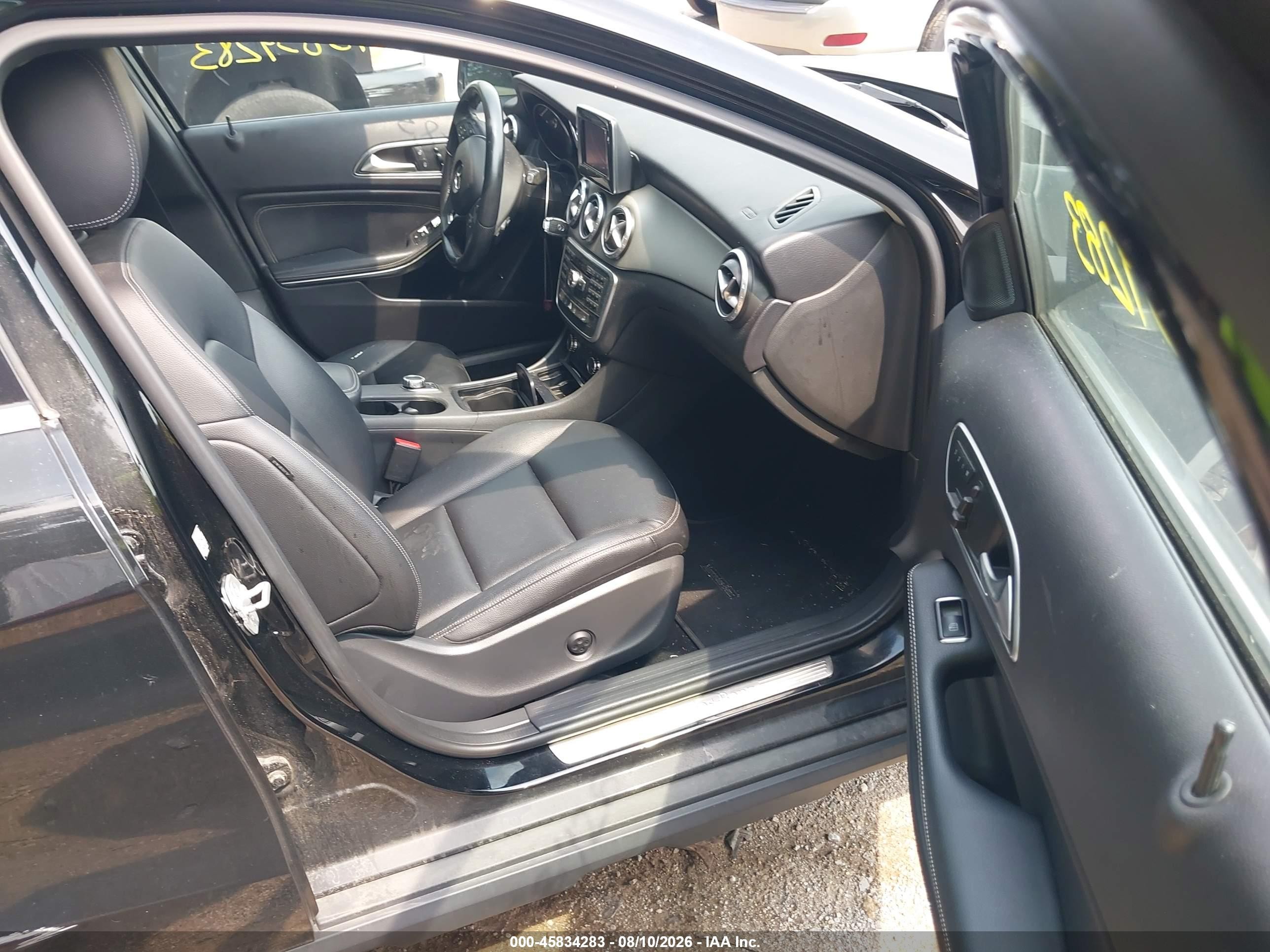 2015 Mercedes-benz Gla 250 4matic Black vin: WDCTG4GB1FJ091302