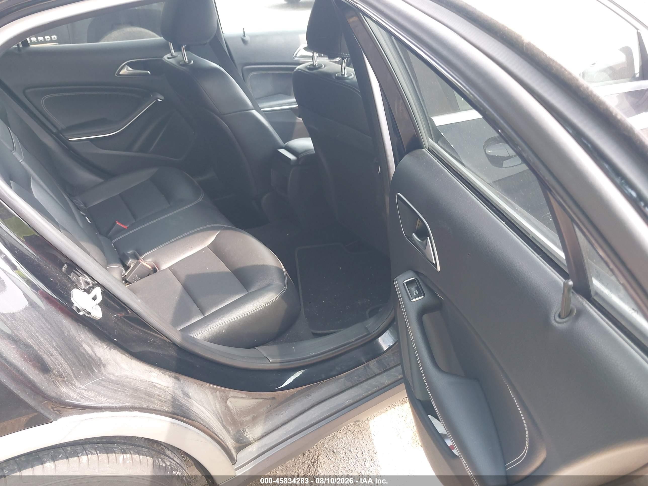 2015 Mercedes-benz Gla 250 4matic Black vin: WDCTG4GB1FJ091302