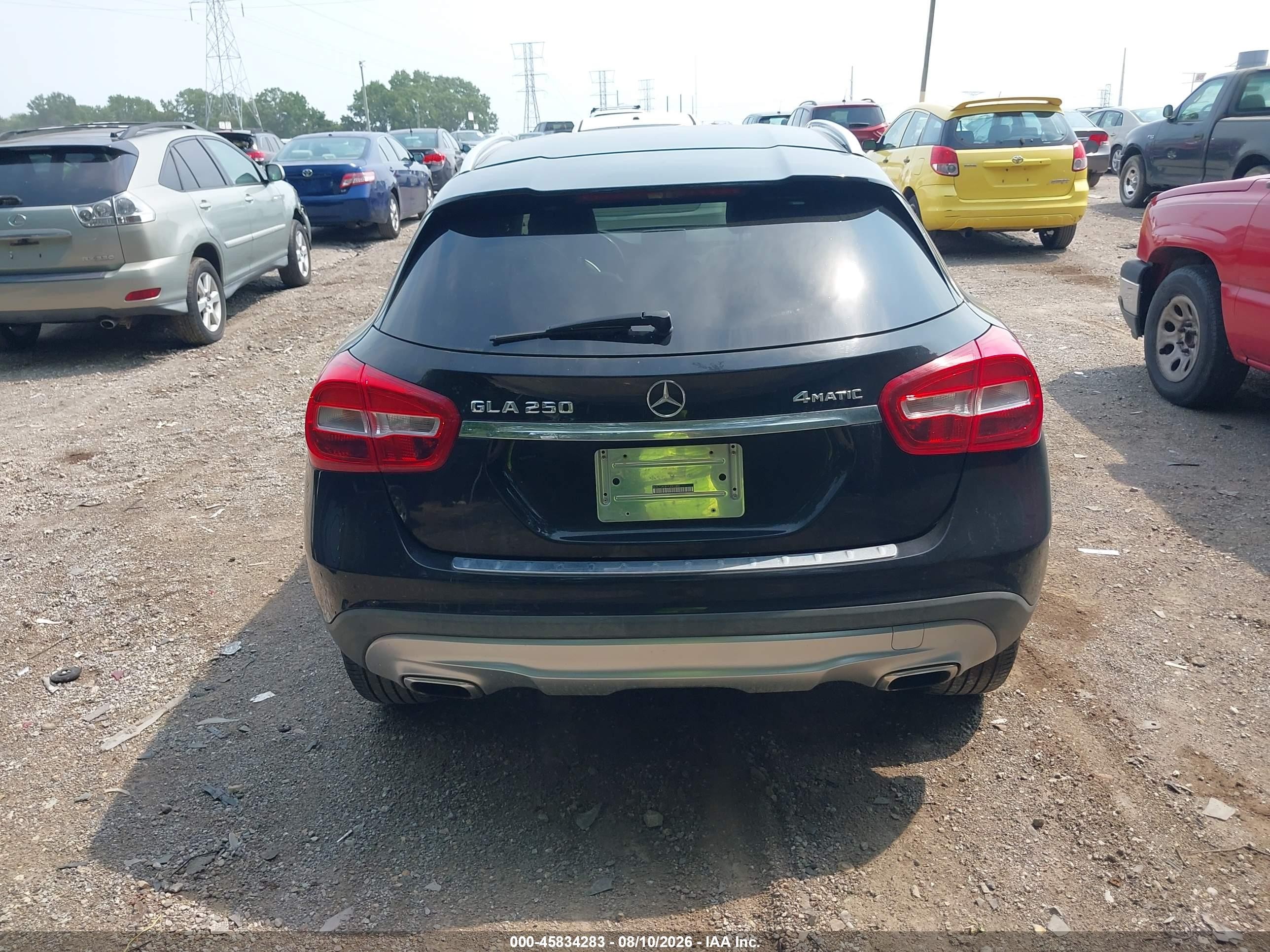 2015 Mercedes-benz Gla 250 4matic Black vin: WDCTG4GB1FJ091302