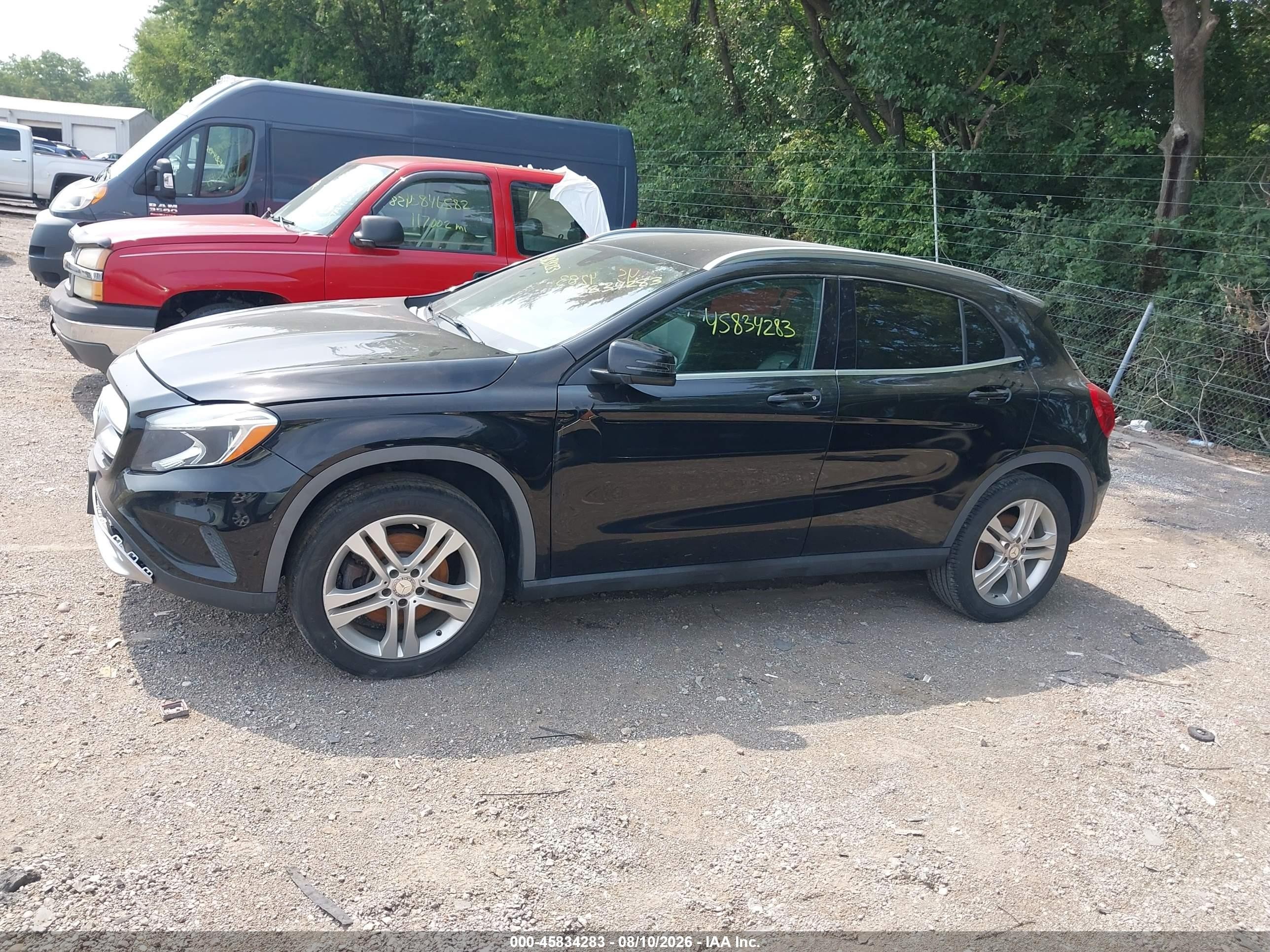 2015 Mercedes-benz Gla 250 4matic Black vin: WDCTG4GB1FJ091302