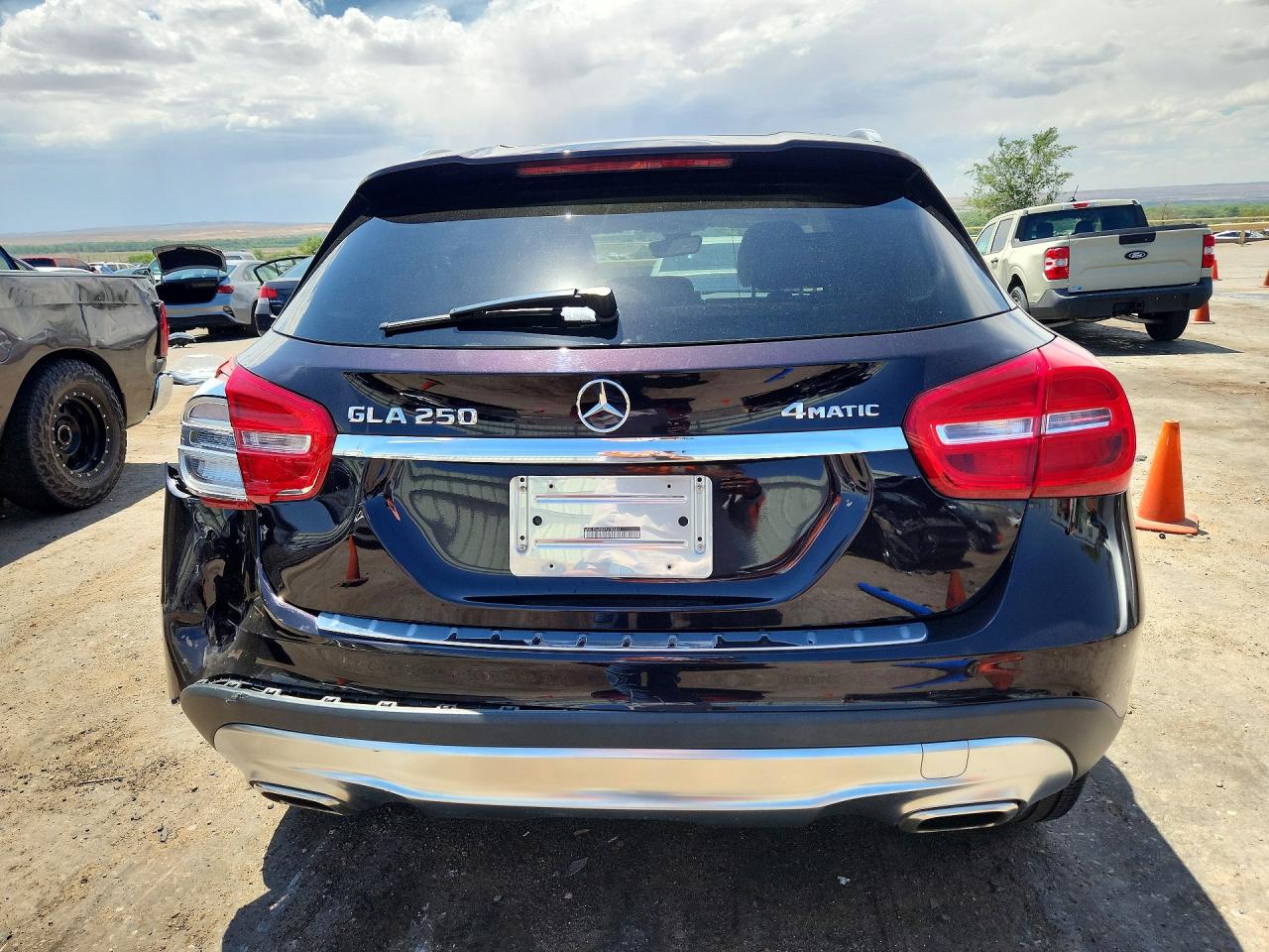 2015 Mercedes-benz Gla 250 4matic Purple vin: WDCTG4GB1FJ102461
