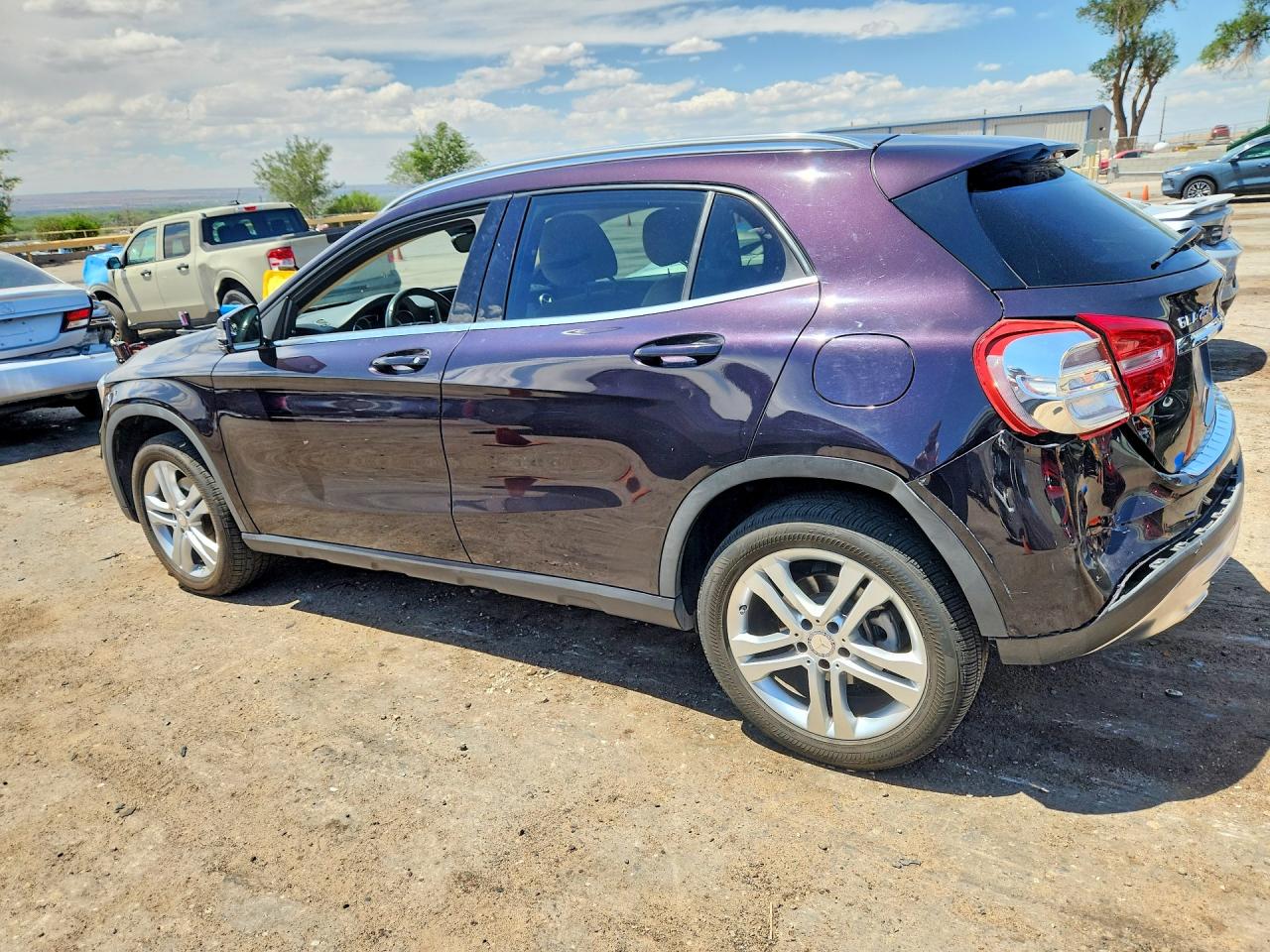 2015 Mercedes-benz Gla 250 4matic Purple vin: WDCTG4GB1FJ102461