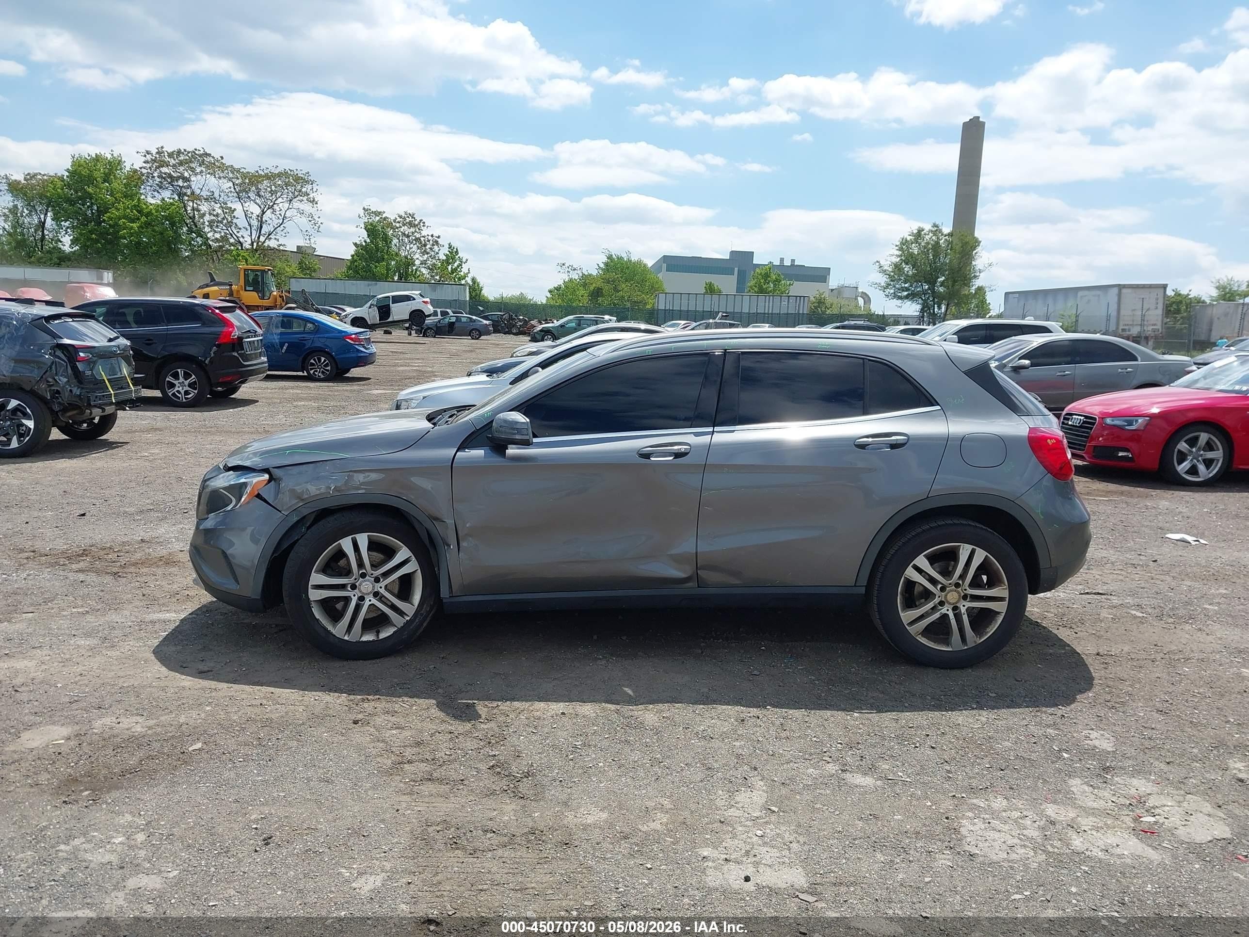 2015 Mercedes-benz Gla 250 4matic Gray vin: WDCTG4GB1FJ148498