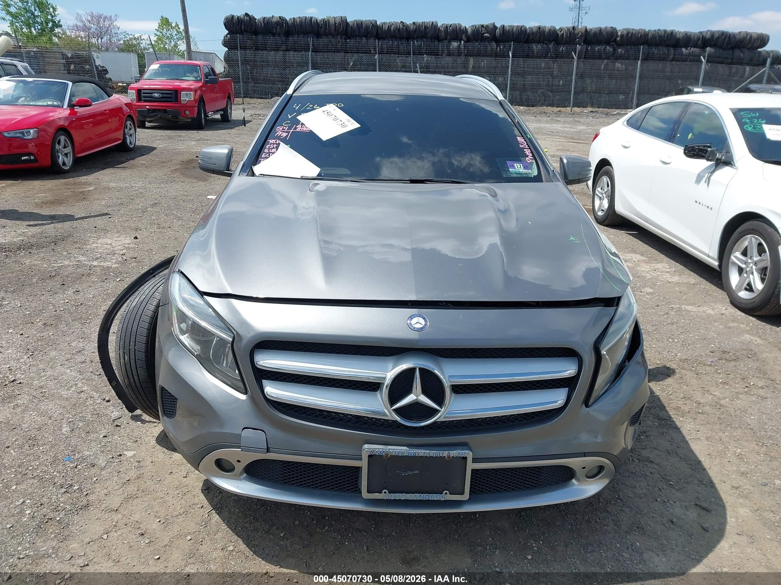 2015 Mercedes-benz Gla 250 4matic Gray vin: WDCTG4GB1FJ148498