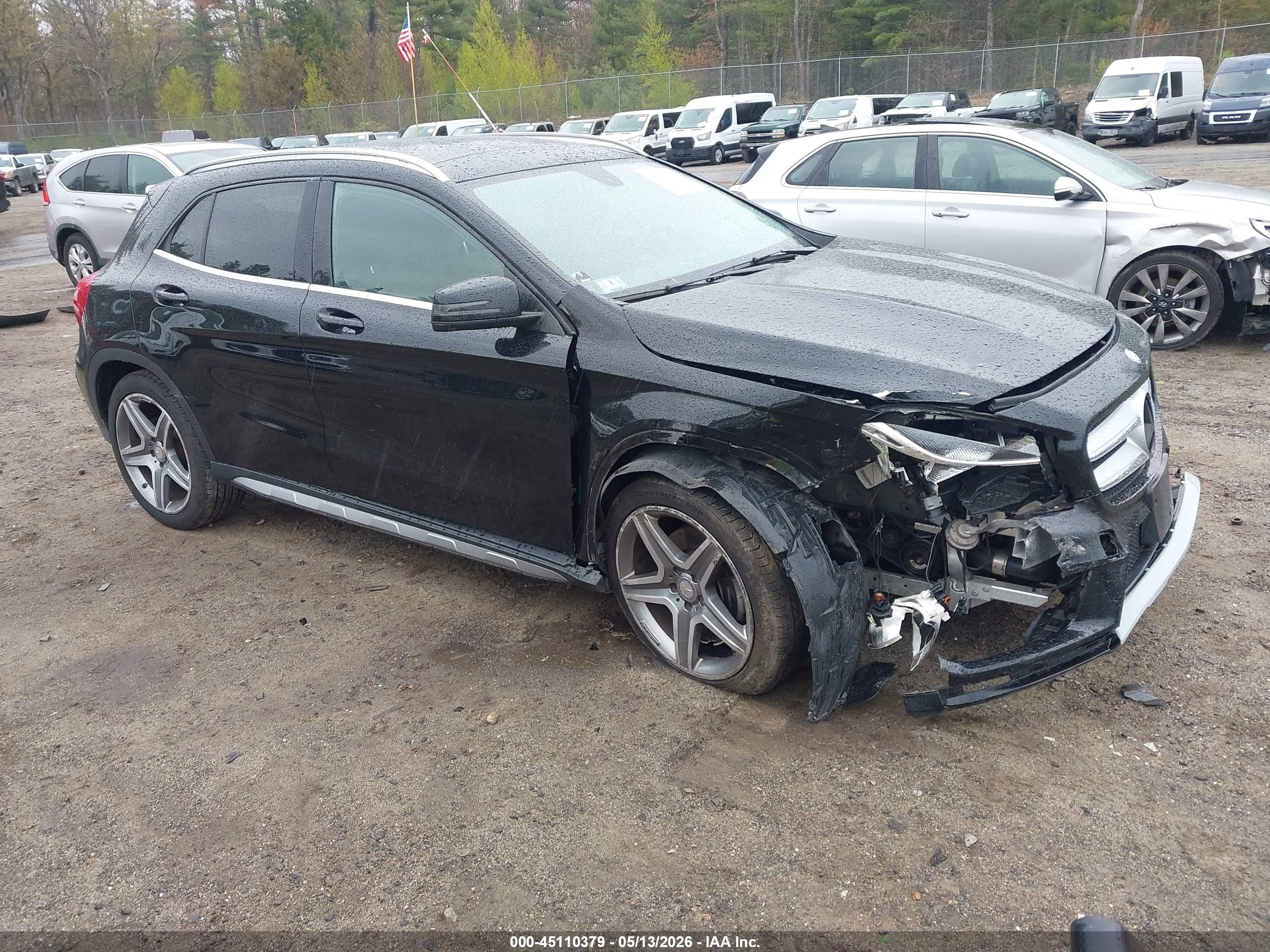 2015 Mercedes-benz Gla 250 4matic Черный vin: WDCTG4GB1FJ167729
