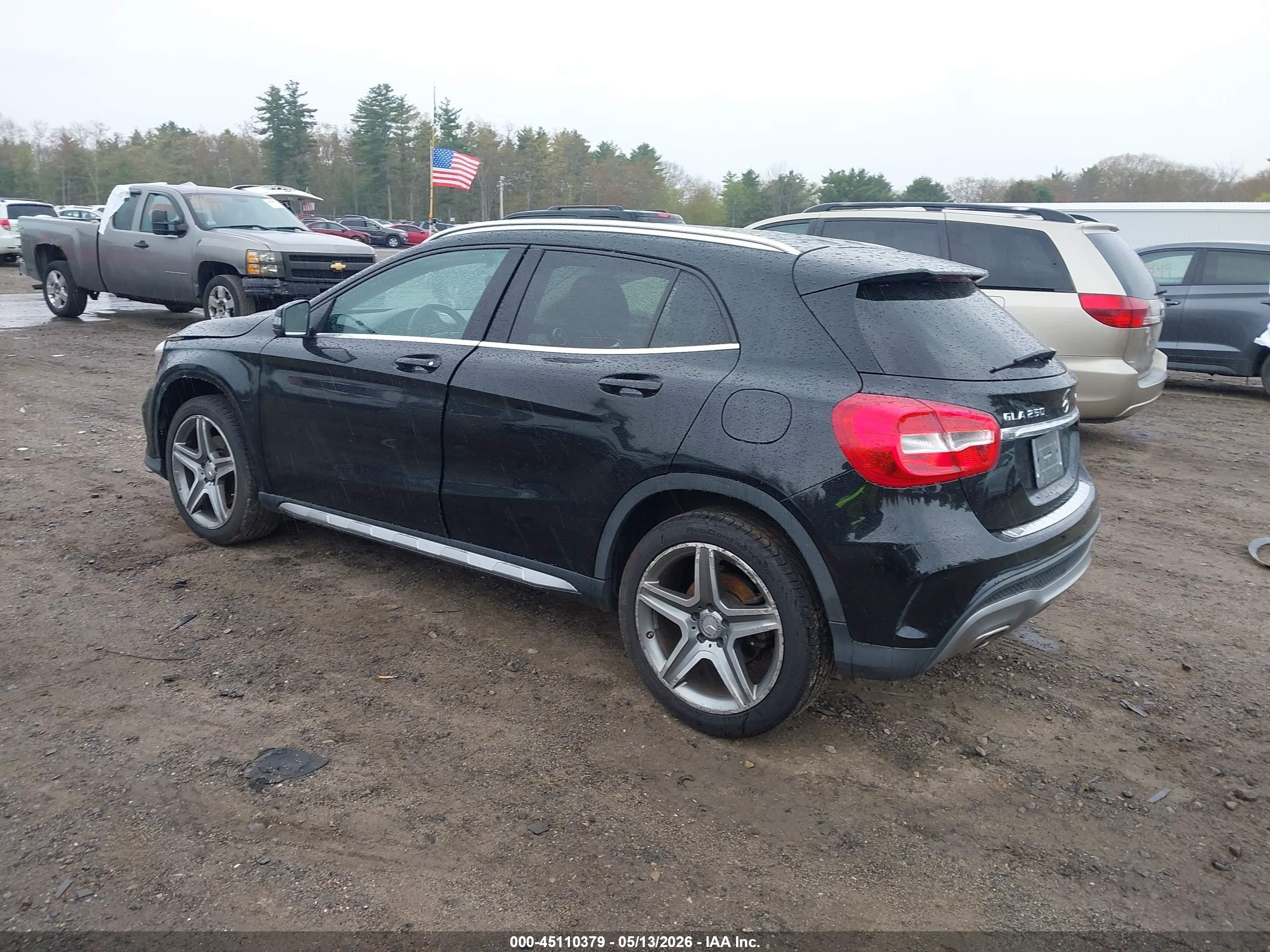 2015 Mercedes-benz Gla 250 4matic Черный vin: WDCTG4GB1FJ167729
