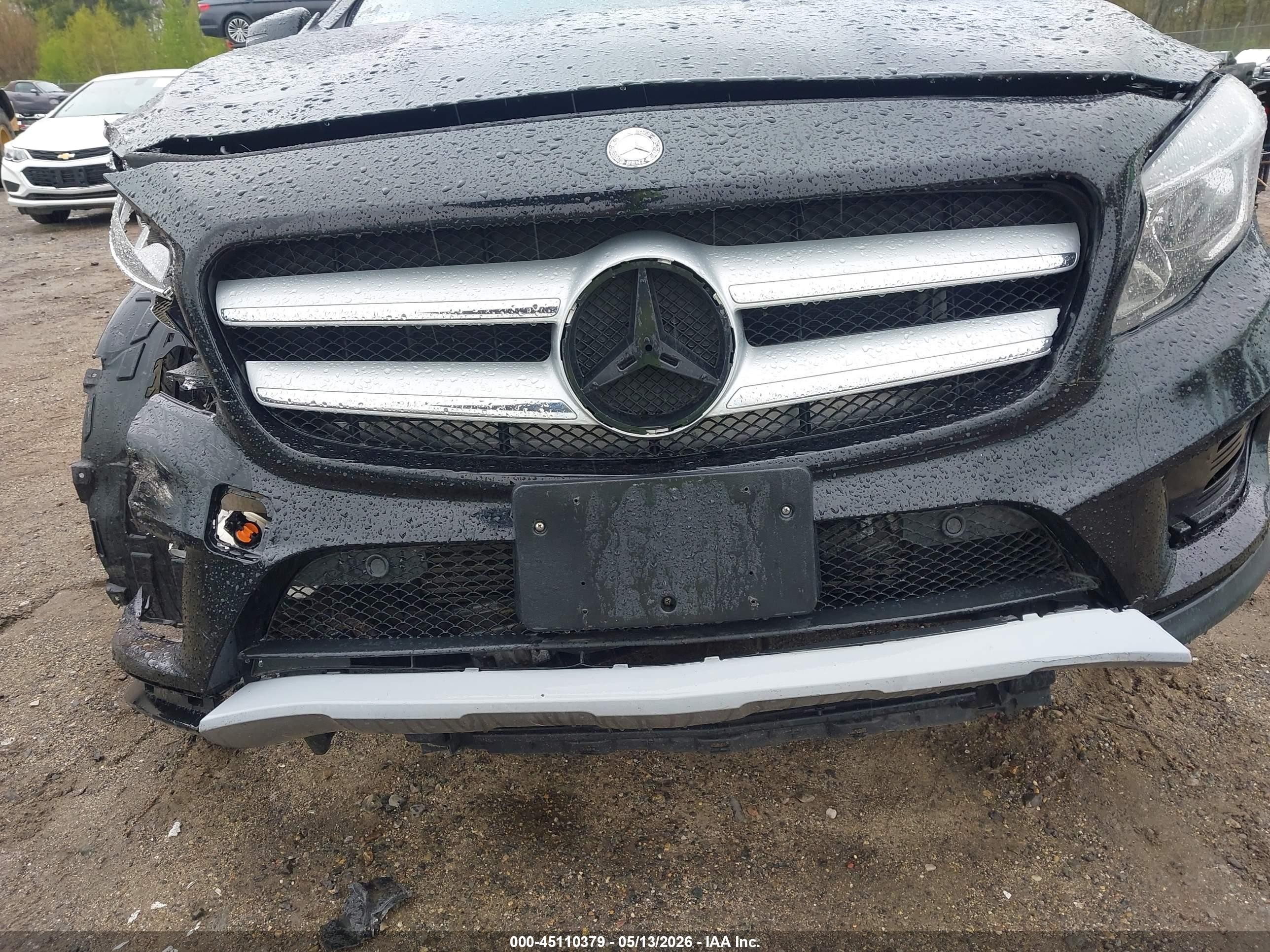 2015 Mercedes-benz Gla 250 4matic Черный vin: WDCTG4GB1FJ167729