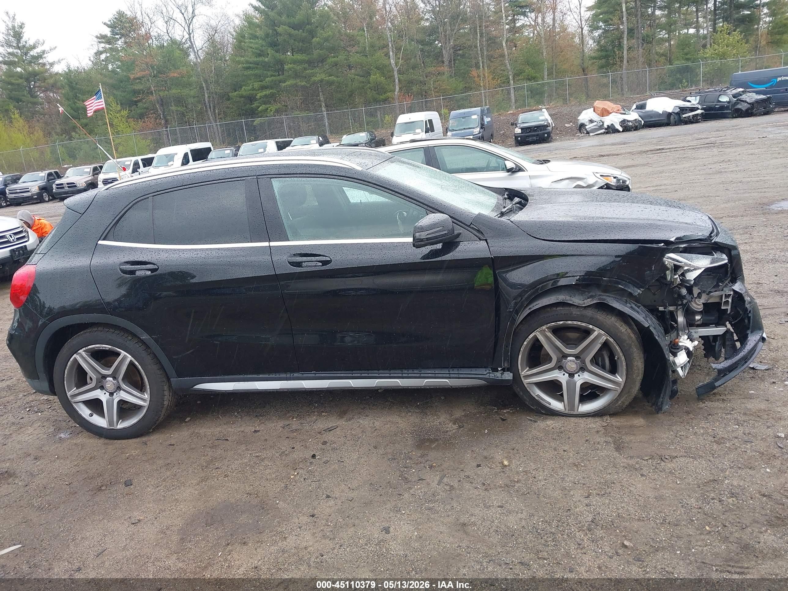 2015 Mercedes-benz Gla 250 4matic Черный vin: WDCTG4GB1FJ167729