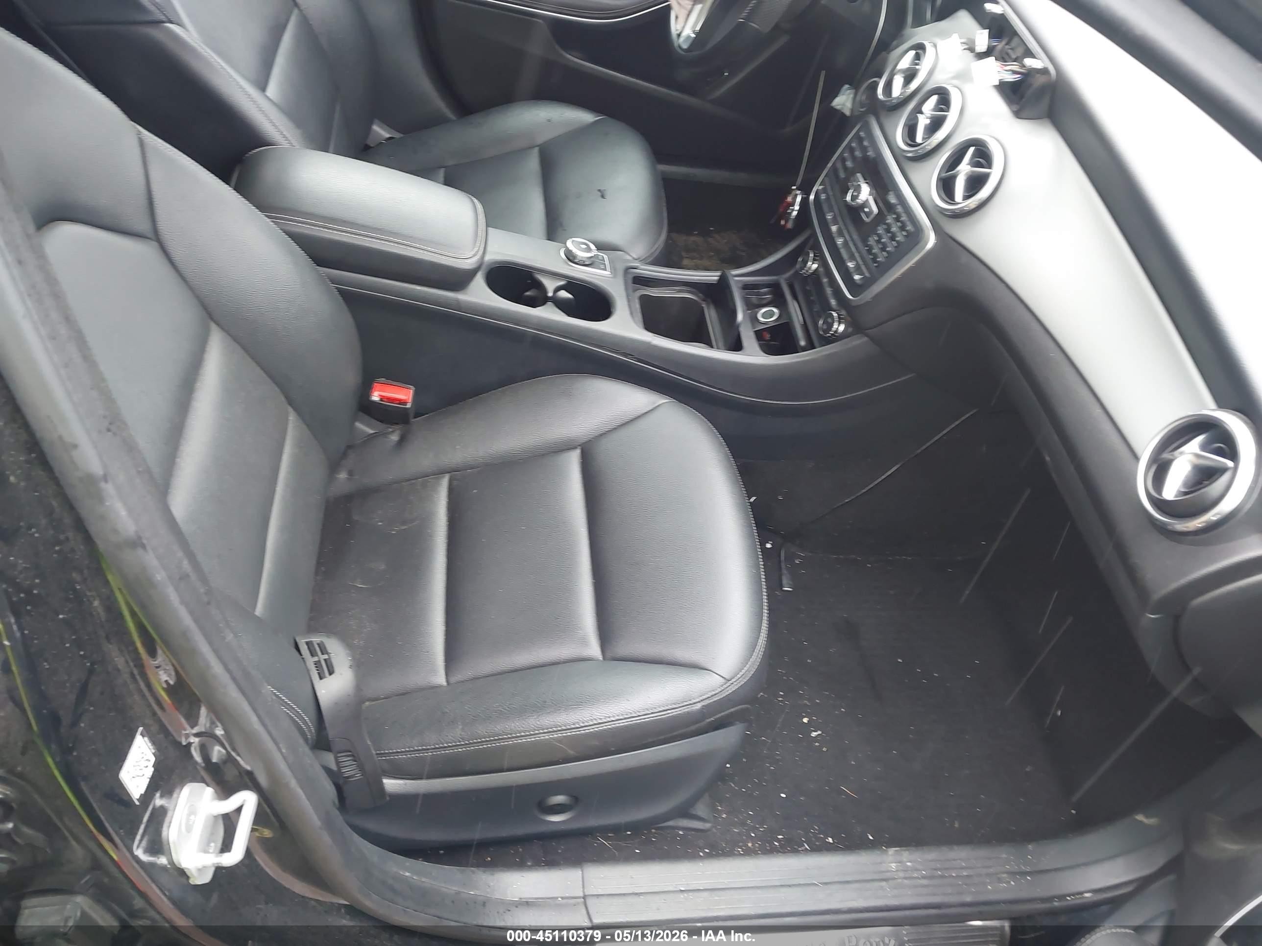 2015 Mercedes-benz Gla 250 4matic Черный vin: WDCTG4GB1FJ167729