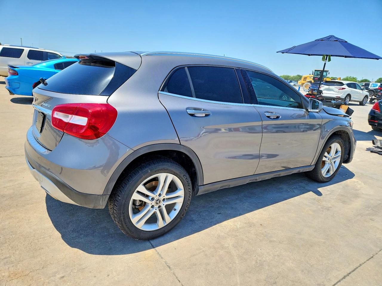 2019 Mercedes-benz Gla 250 4matic Gray vin: WDCTG4GB1KJ583953