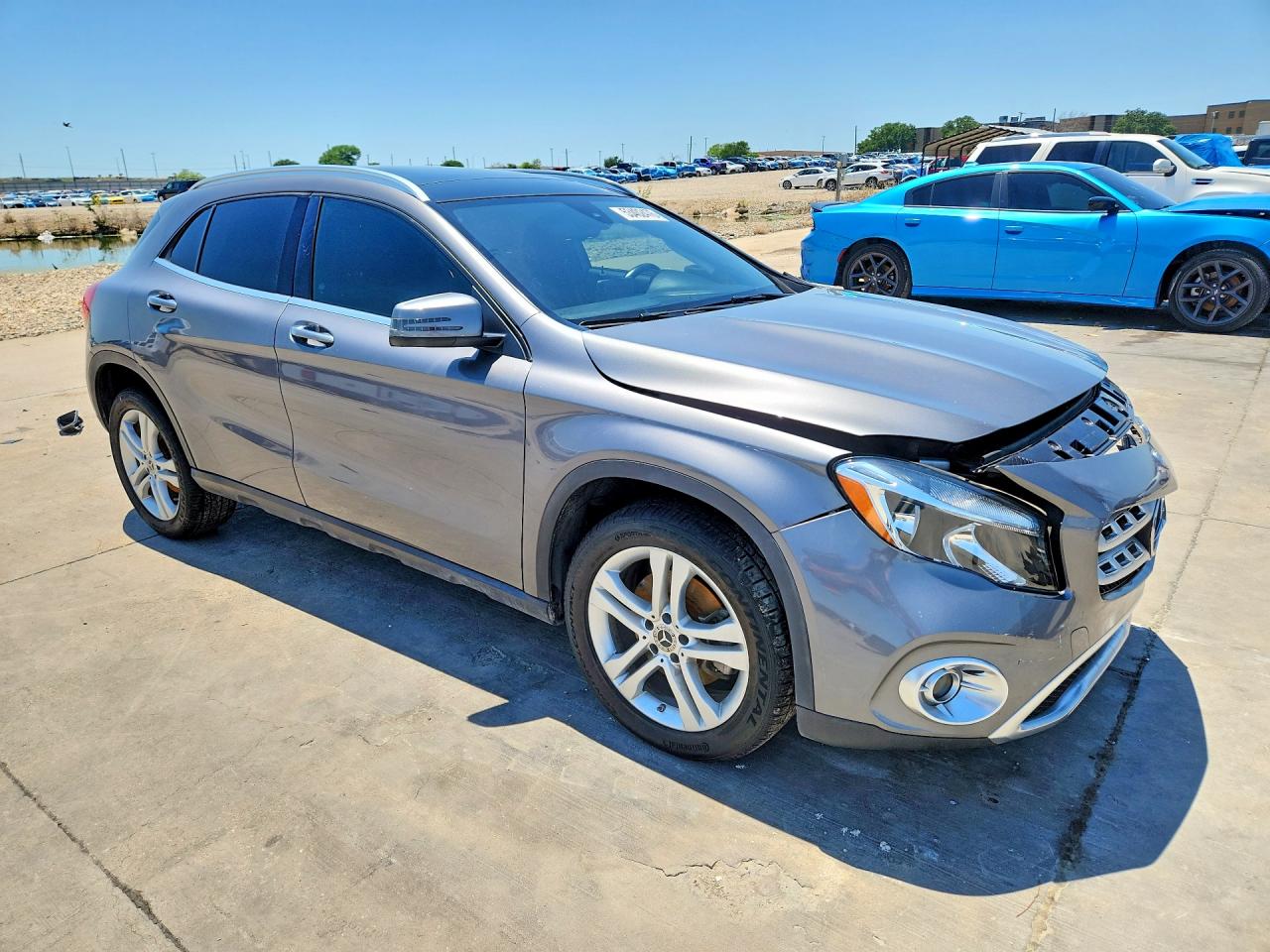2019 Mercedes-benz Gla 250 4matic Gray vin: WDCTG4GB1KJ583953