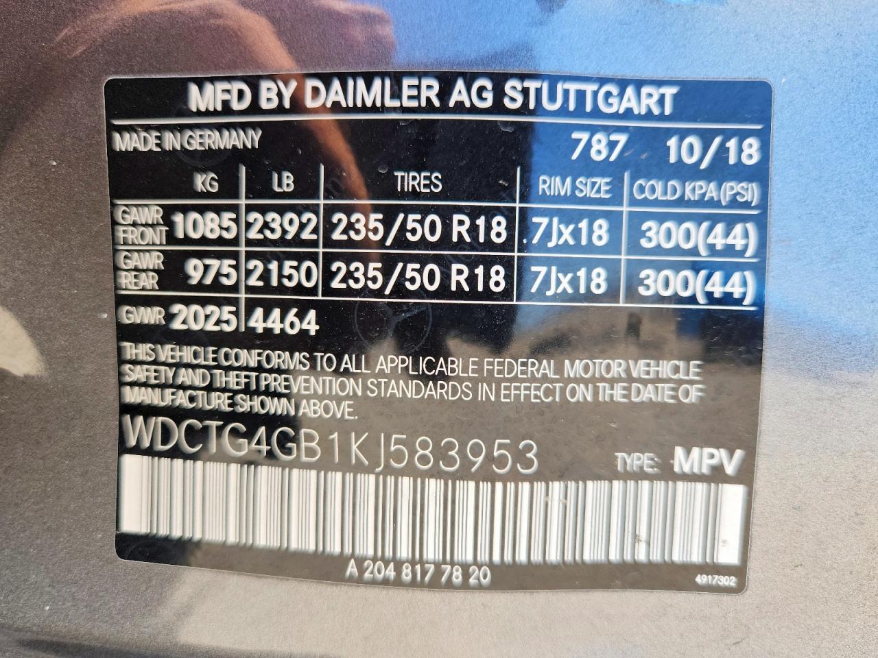 2019 Mercedes-benz Gla 250 4matic Gray vin: WDCTG4GB1KJ583953