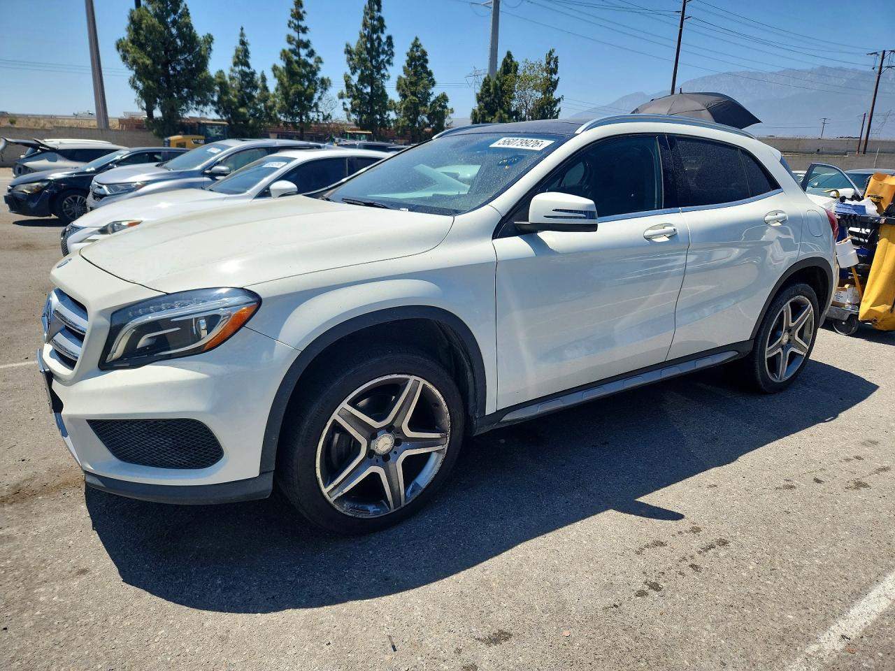 2015 Mercedes-benz Gla 250 4matic White vin: WDCTG4GB2FJ033490