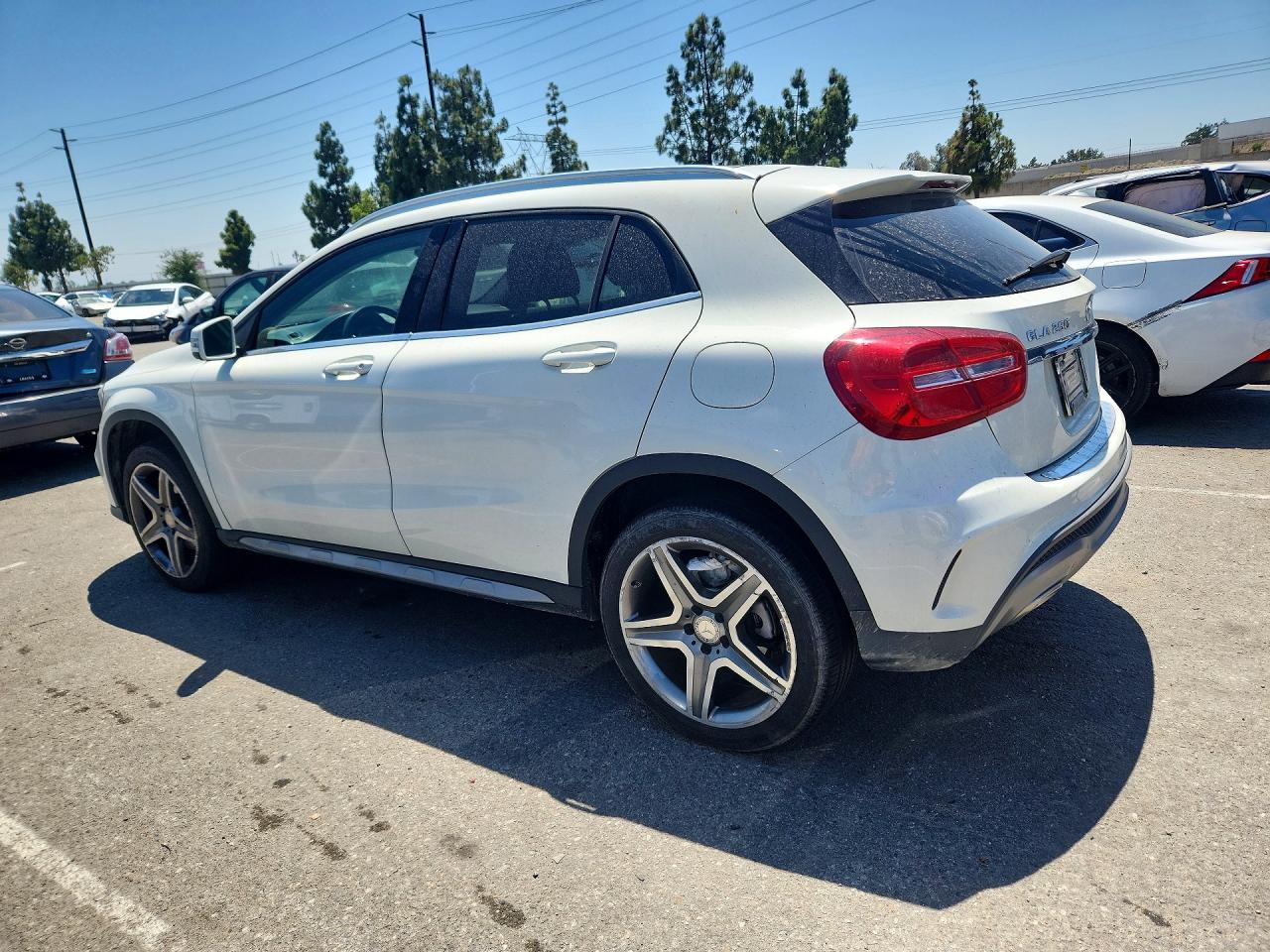 2015 Mercedes-benz Gla 250 4matic White vin: WDCTG4GB2FJ033490