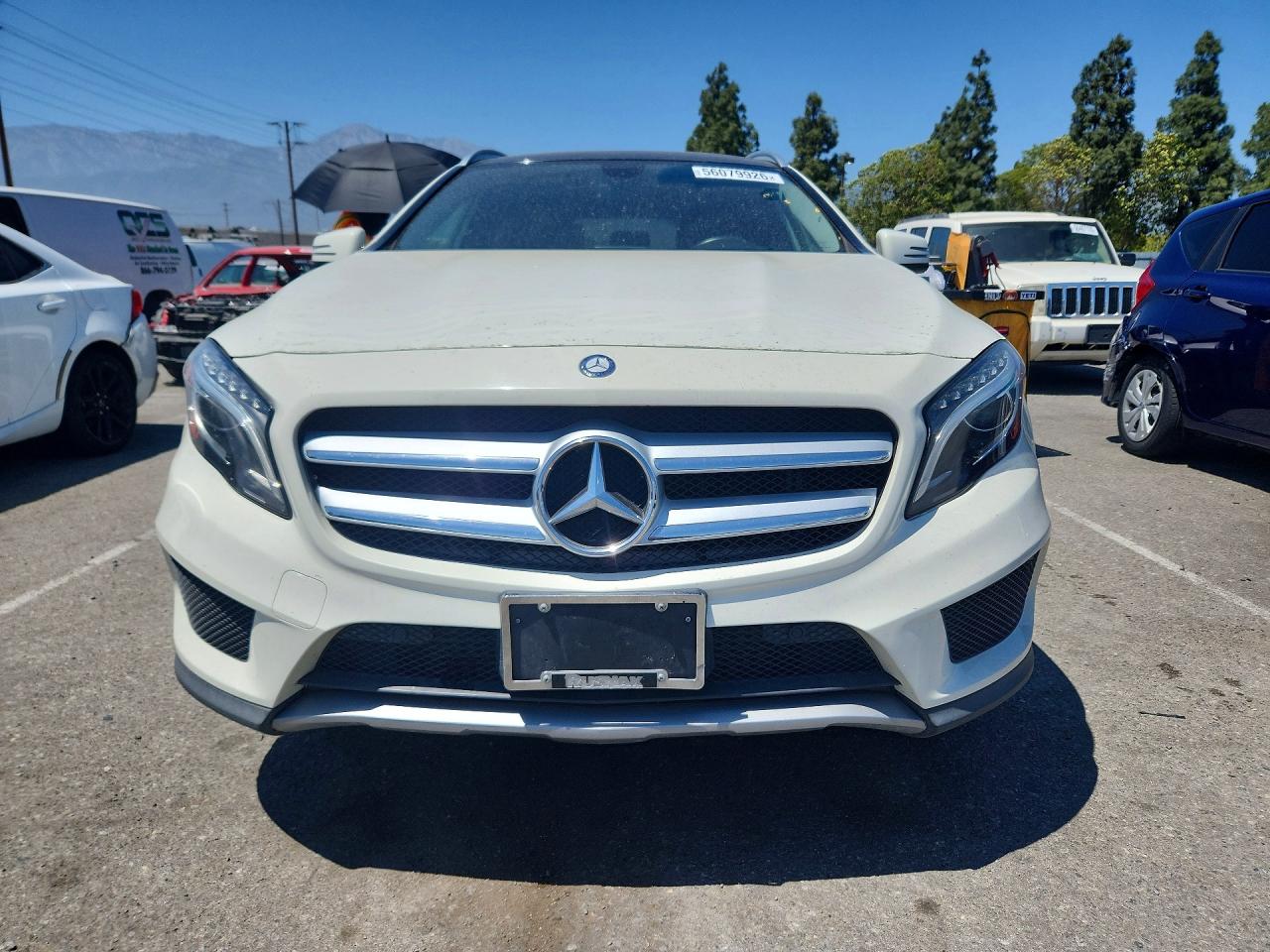 2015 Mercedes-benz Gla 250 4matic White vin: WDCTG4GB2FJ033490