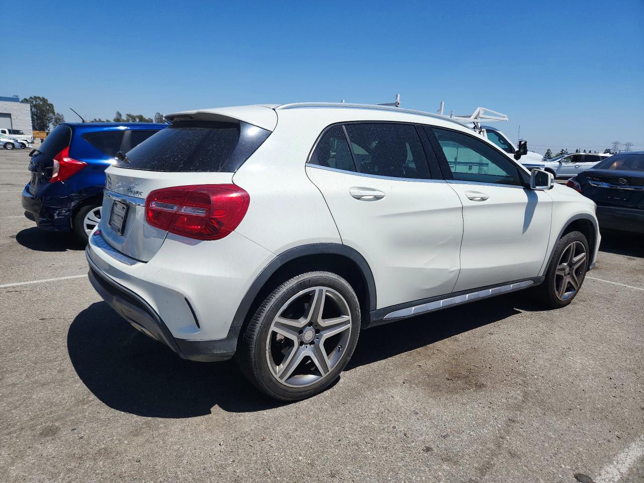 2015 Mercedes-benz Gla 250 4matic White vin: WDCTG4GB2FJ033490