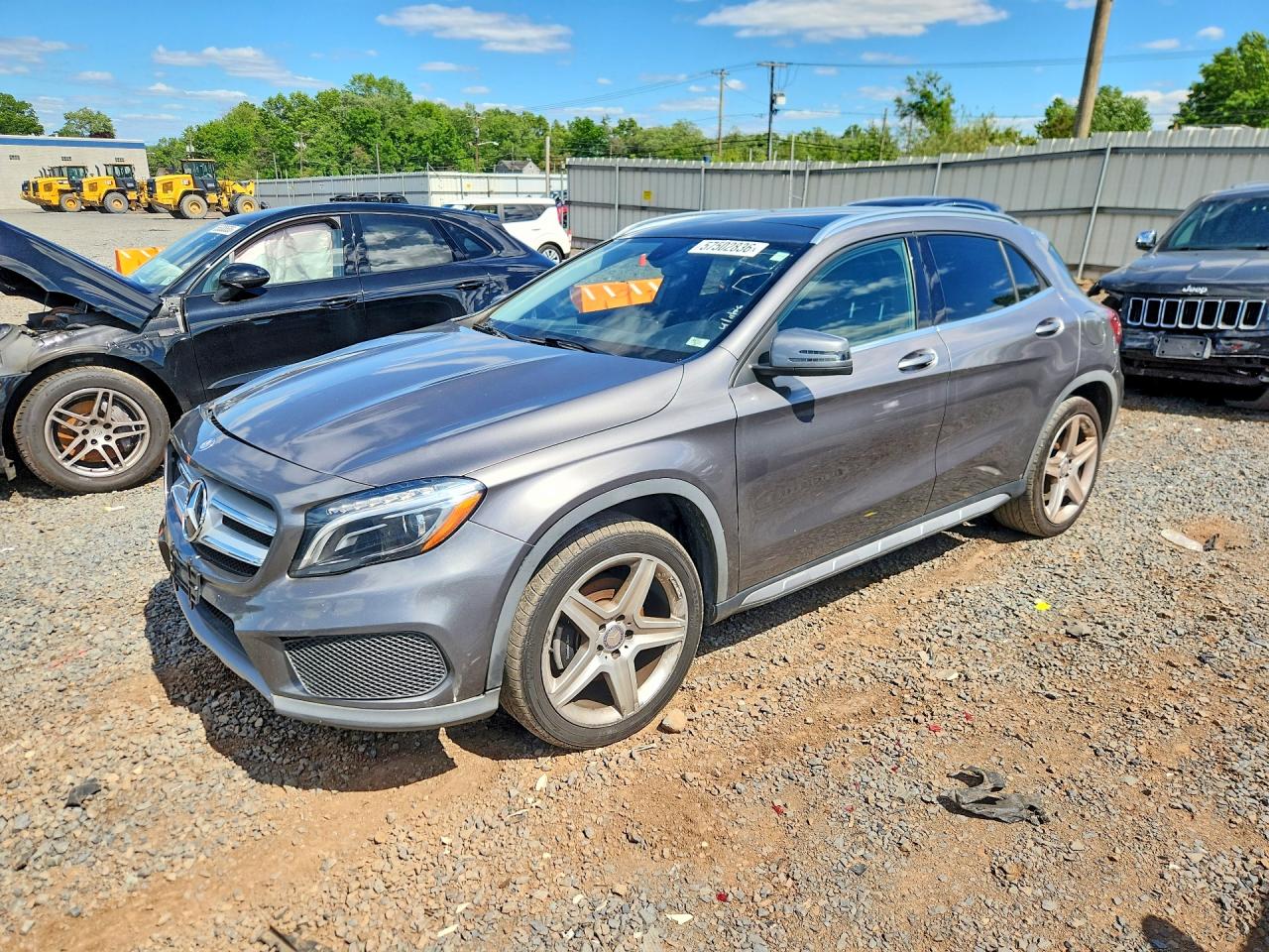 2015 Mercedes-benz Gla 250 4matic Gray vin: WDCTG4GB2FJ060446
