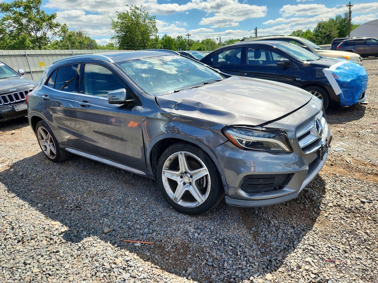 2015 Mercedes-benz Gla 250 4matic Gray vin: WDCTG4GB2FJ060446