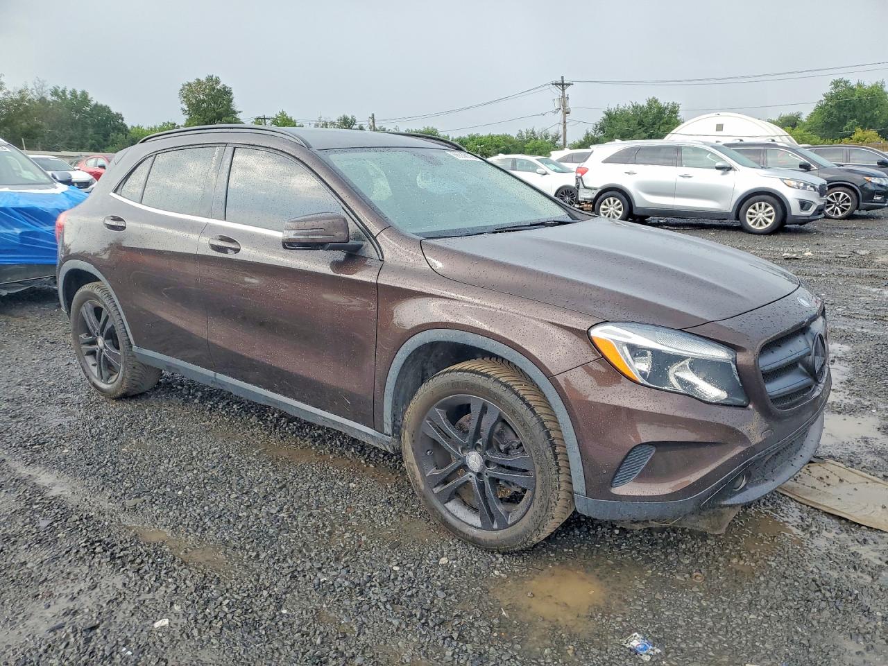 2015 Mercedes-benz Gla 250 4matic Brown vin: WDCTG4GB2FJ061516