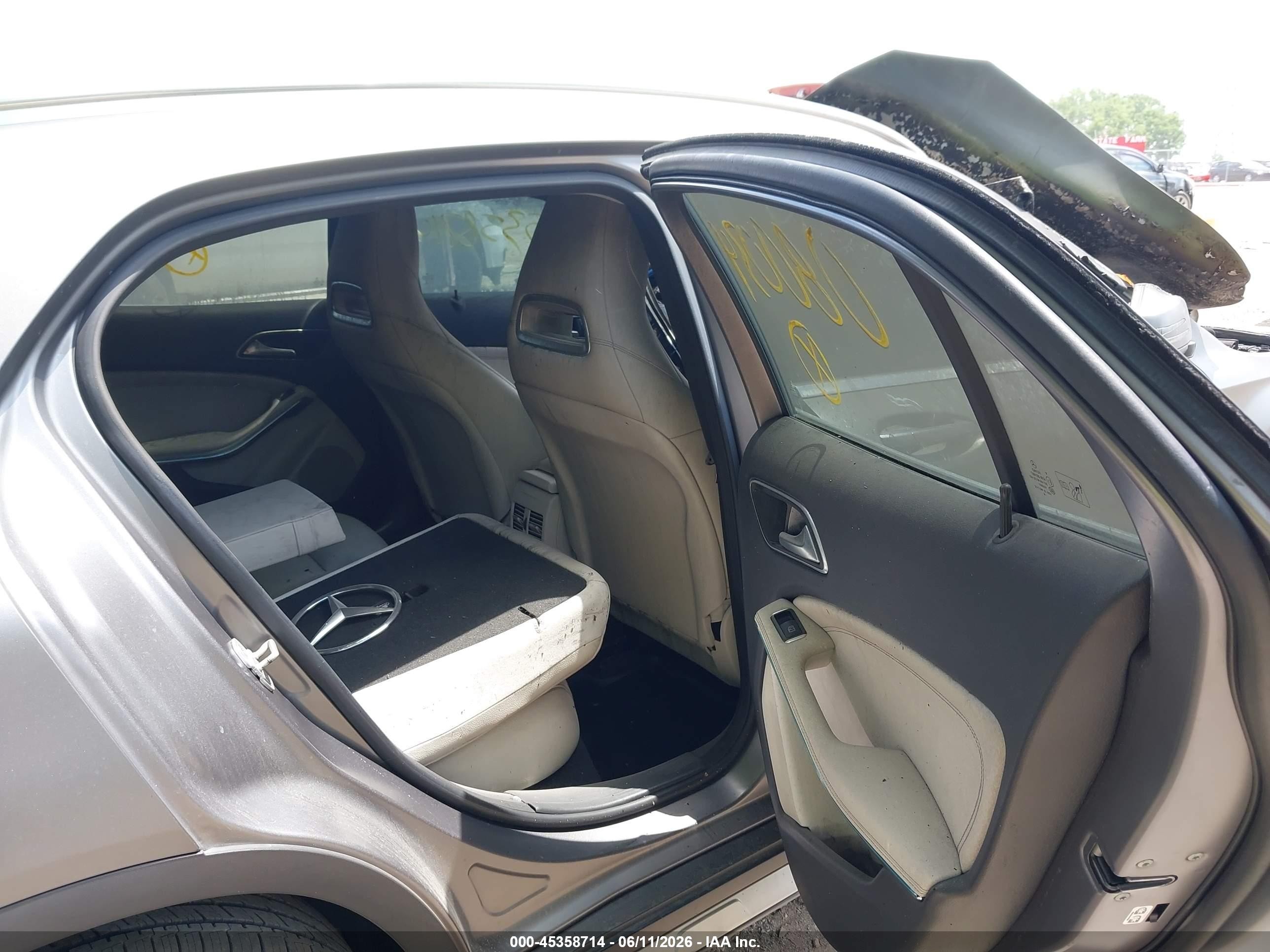 2015 Mercedes-benz Gla 250 4matic Gray vin: WDCTG4GB2FJ080034