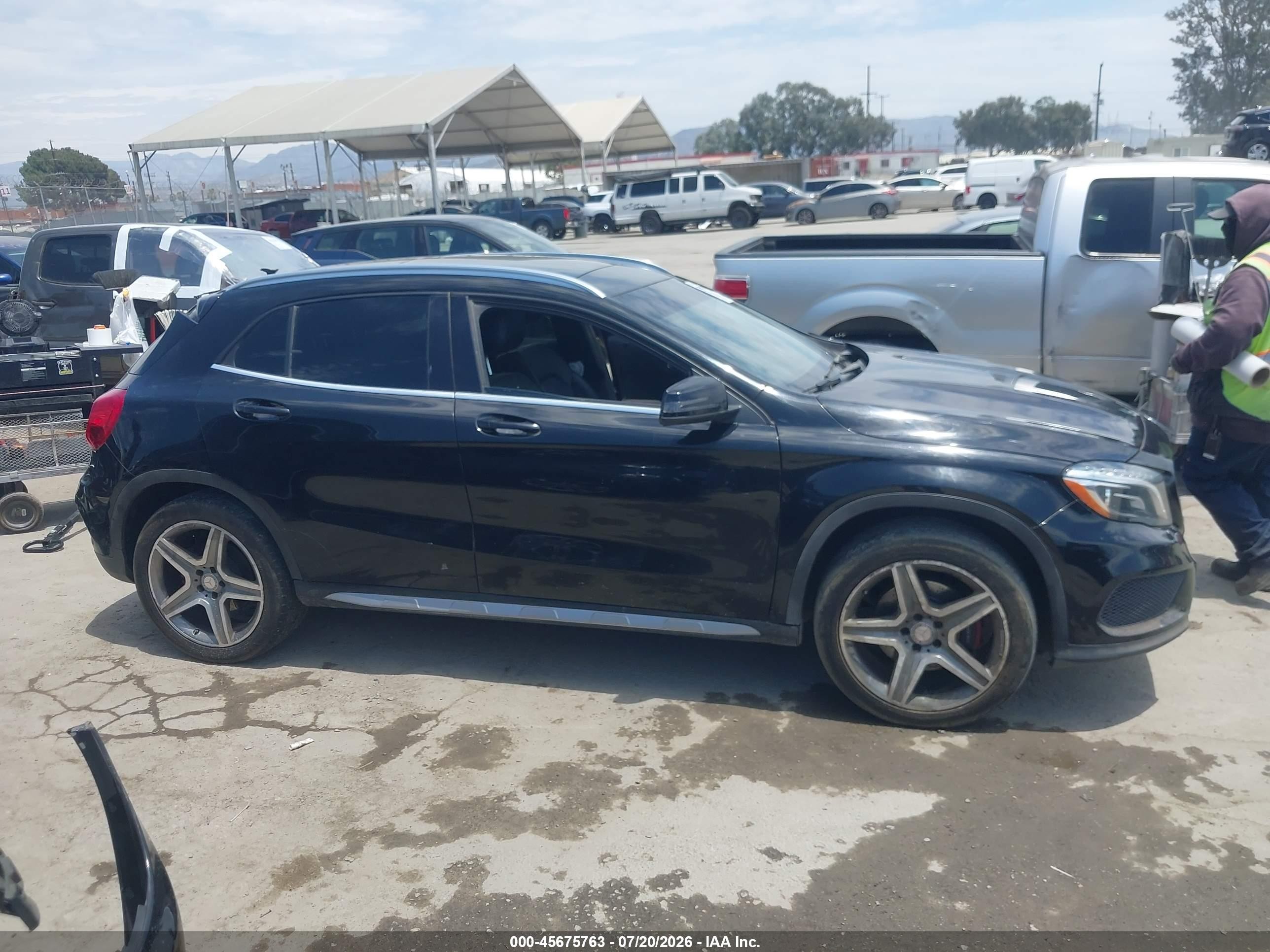 2015 Mercedes-benz Gla 250 4matic Black vin: WDCTG4GB2FJ103778
