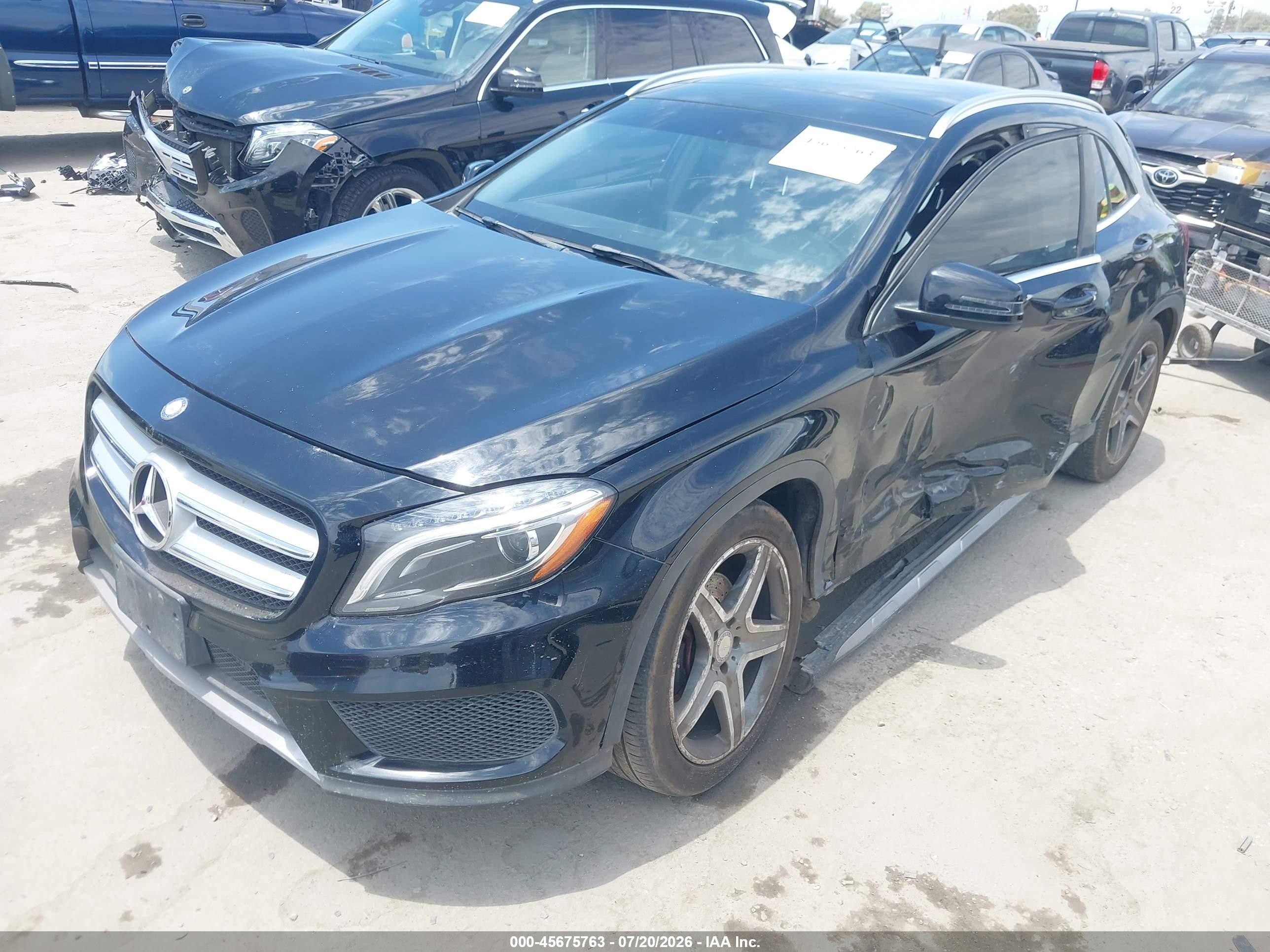 2015 Mercedes-benz Gla 250 4matic Black vin: WDCTG4GB2FJ103778