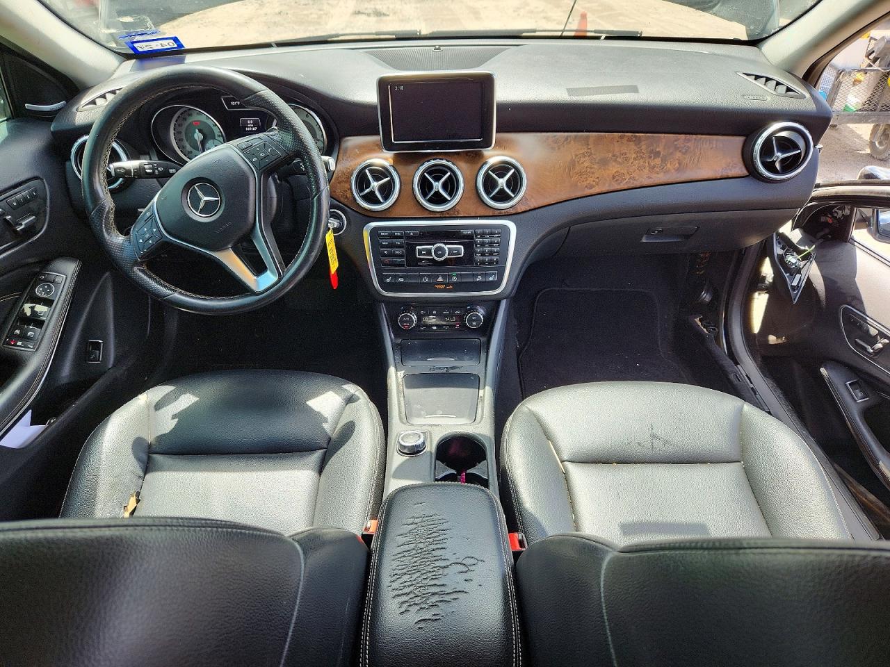 2015 Mercedes-benz Gla 250 4matic Черный vin: WDCTG4GB2FJ116028