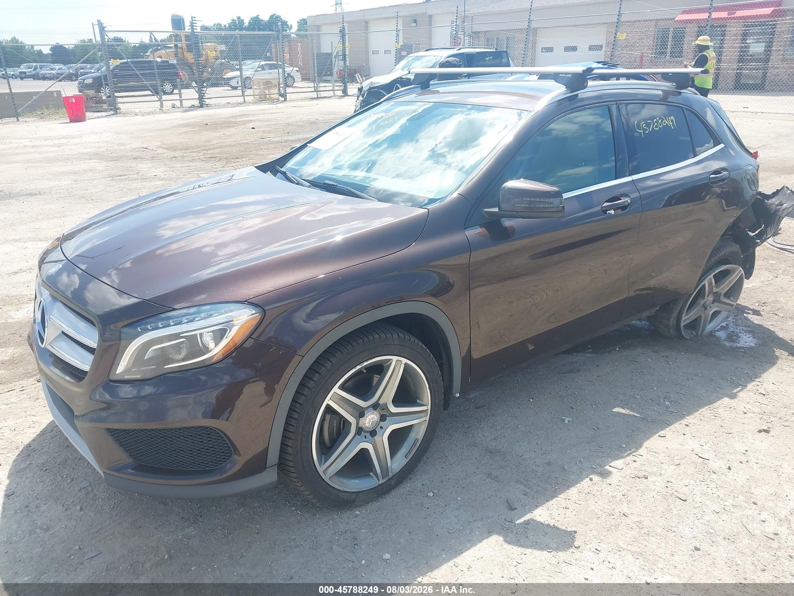 2015 Mercedes-benz Gla 250 4matic Brown vin: WDCTG4GB2FJ116255