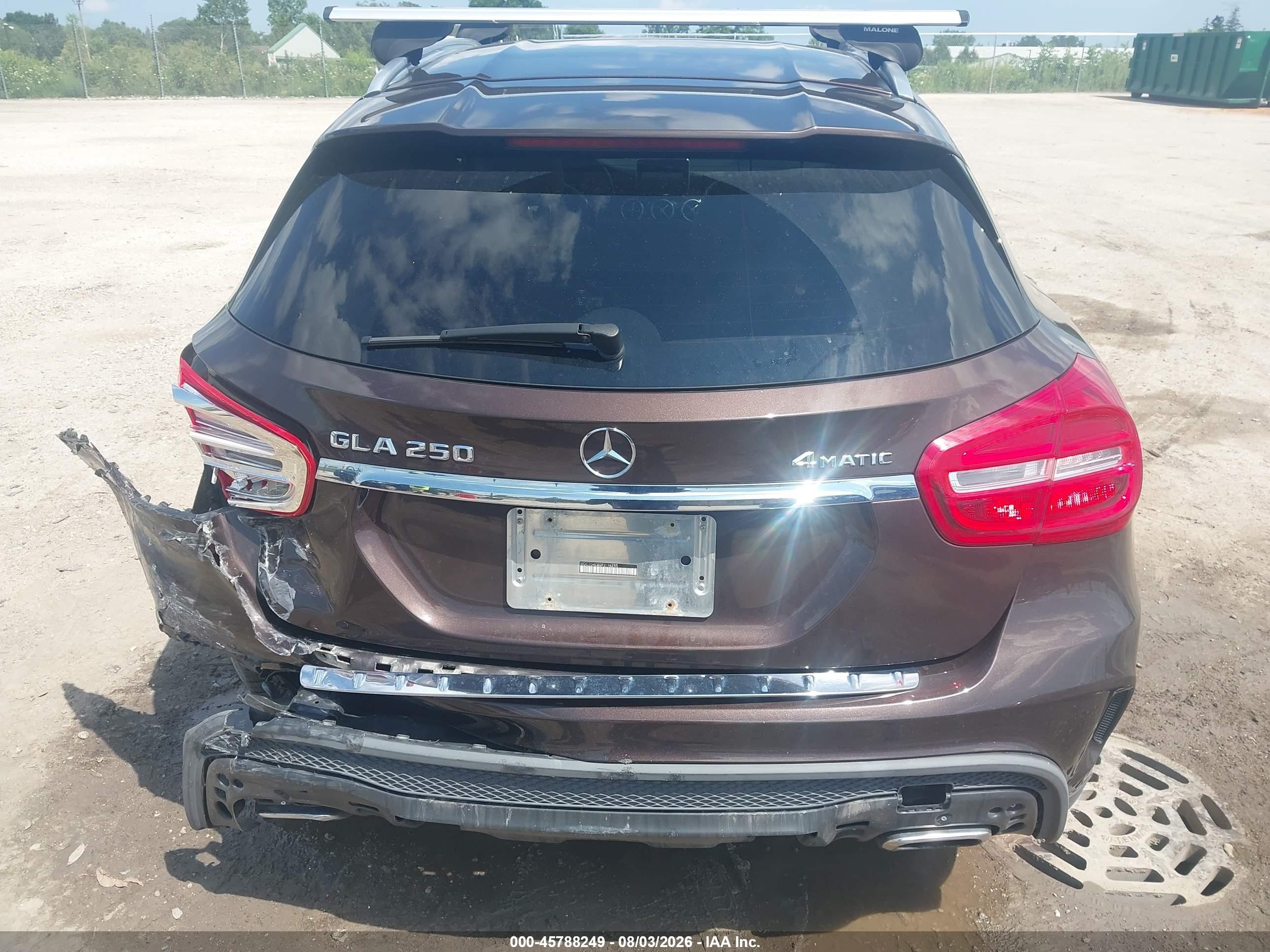 2015 Mercedes-benz Gla 250 4matic Brown vin: WDCTG4GB2FJ116255