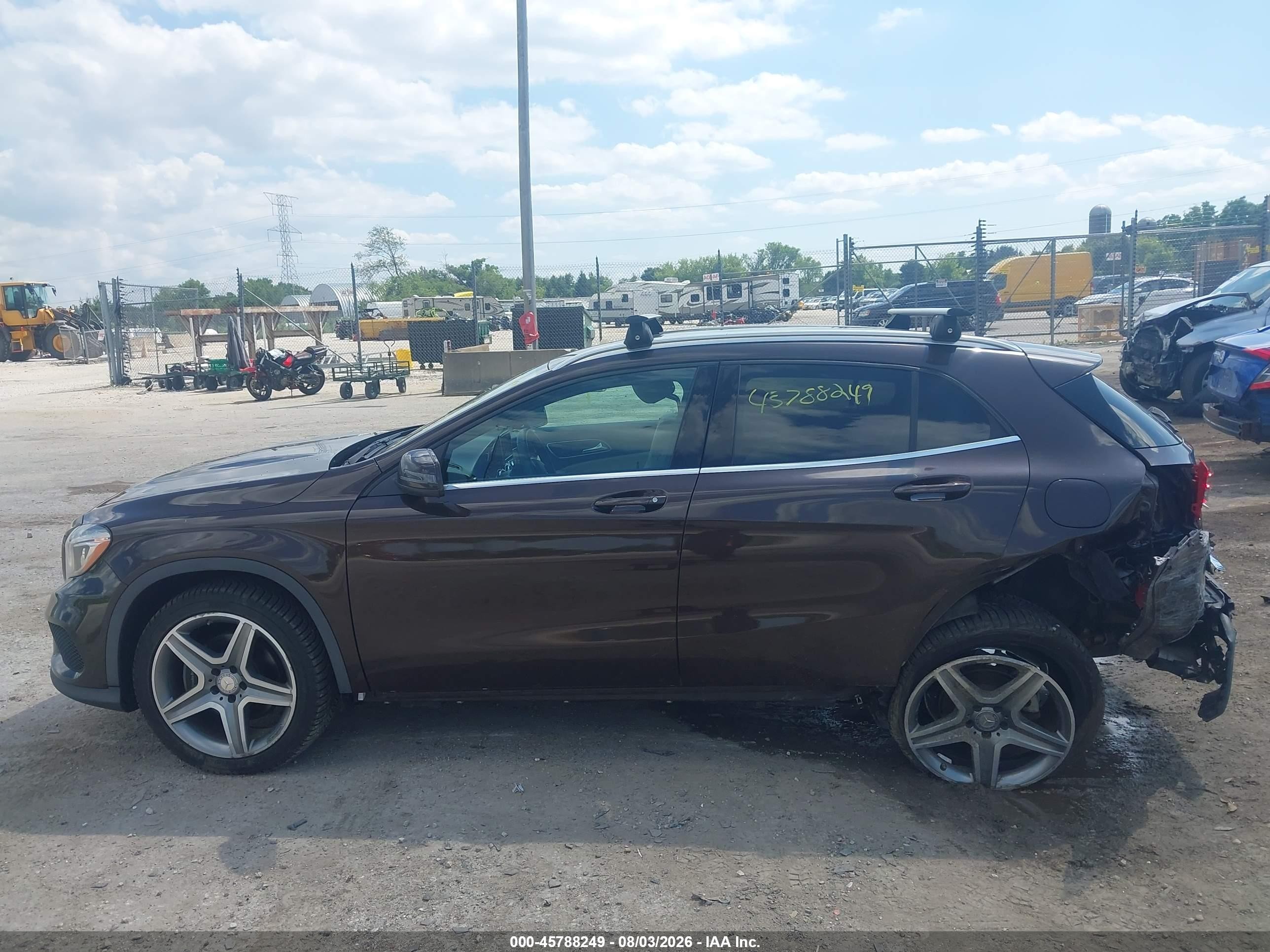 2015 Mercedes-benz Gla 250 4matic Brown vin: WDCTG4GB2FJ116255