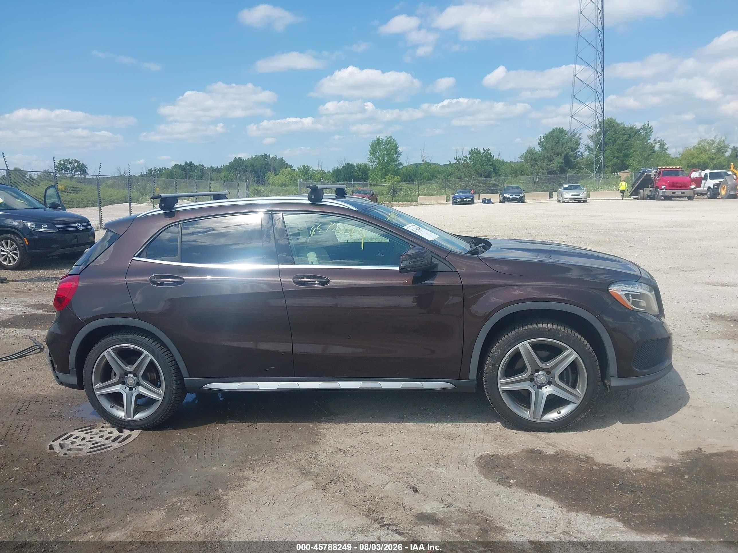 2015 Mercedes-benz Gla 250 4matic Brown vin: WDCTG4GB2FJ116255
