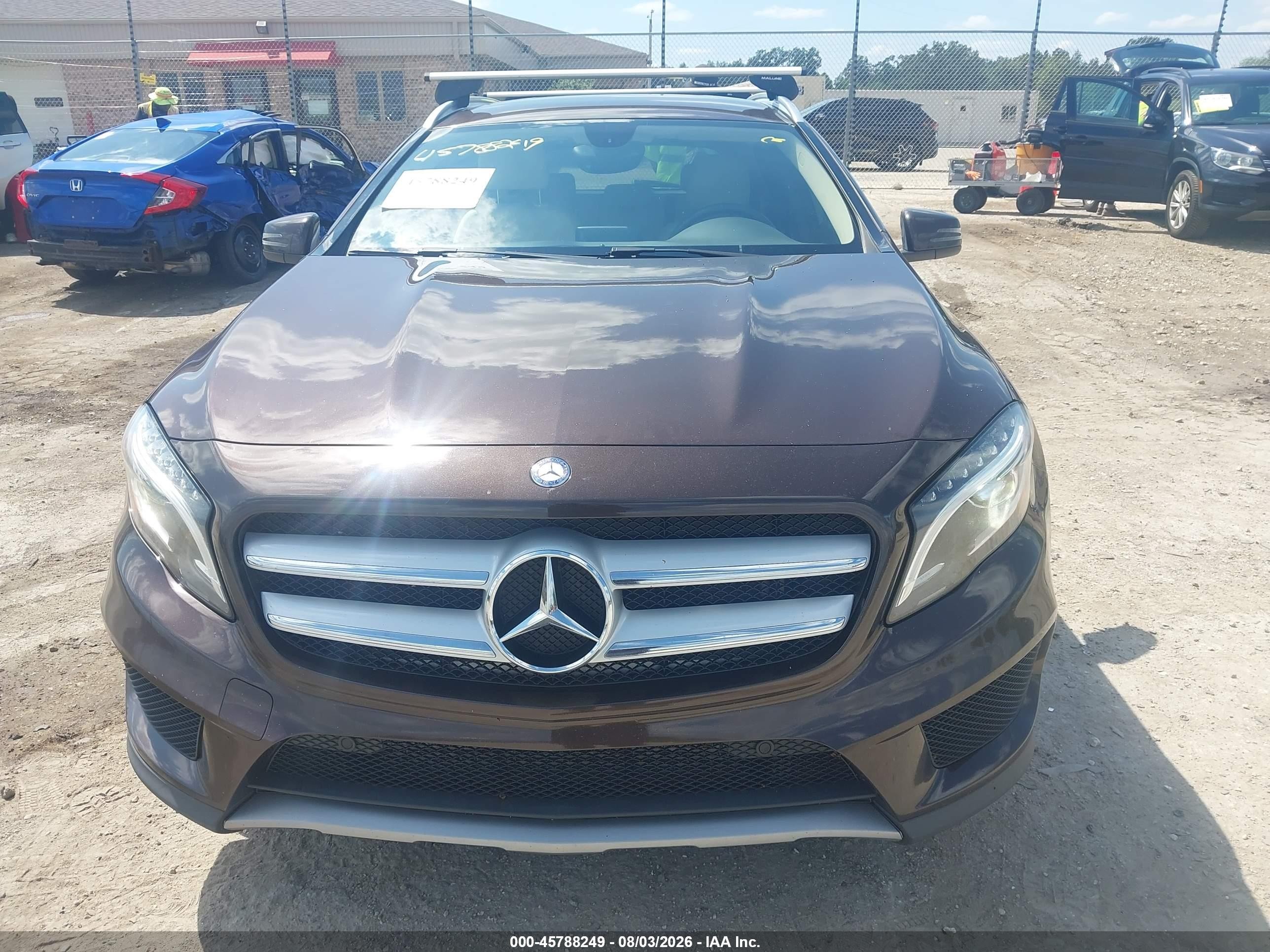 2015 Mercedes-benz Gla 250 4matic Brown vin: WDCTG4GB2FJ116255