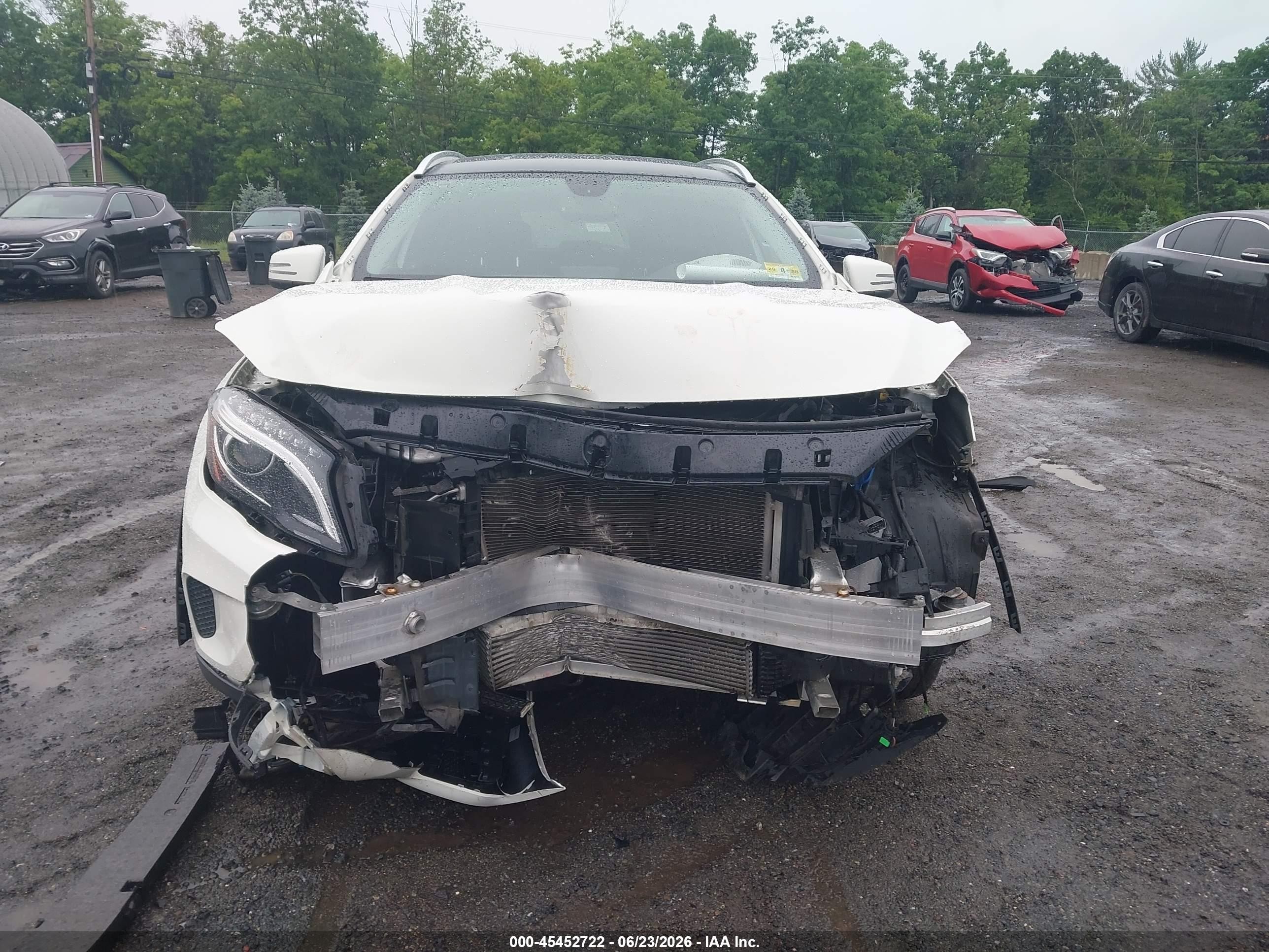 2015 Mercedes-benz Gla 250 4matic White vin: WDCTG4GB2FJ118605
