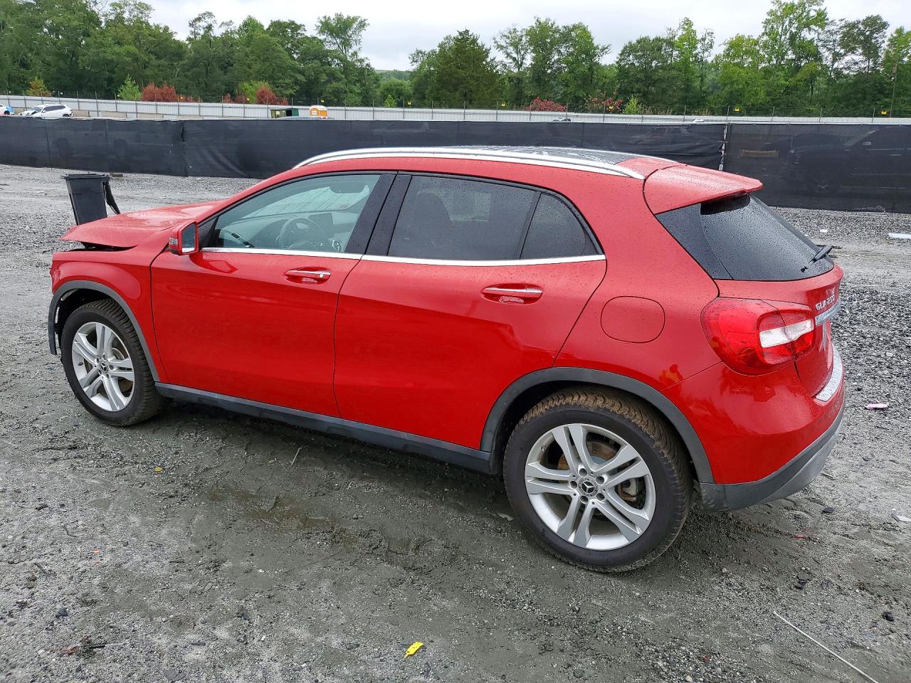 2018 Mercedes-benz Gla 250 4matic Red vin: WDCTG4GB2JJ380326