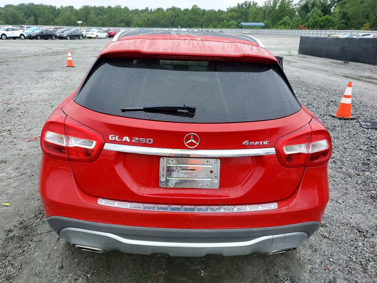 2018 Mercedes-benz Gla 250 4matic Red vin: WDCTG4GB2JJ380326
