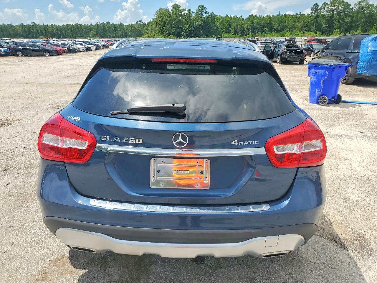 2019 Mercedes-benz Gla 250 4matic Синий vin: WDCTG4GB2KJ620038