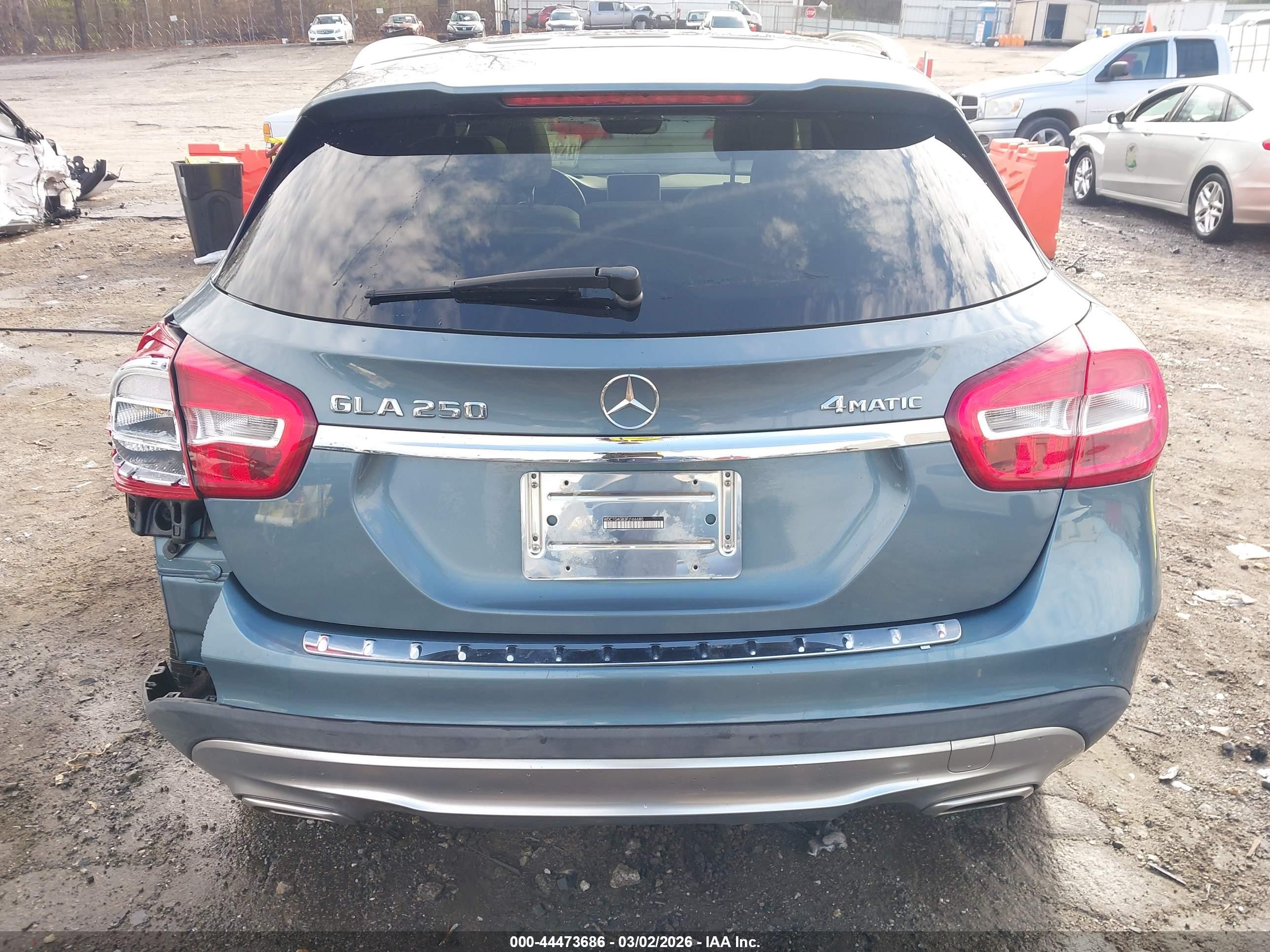 2015 Mercedes-benz Gla 250 4matic Light Blue vin: WDCTG4GB3FJ166680