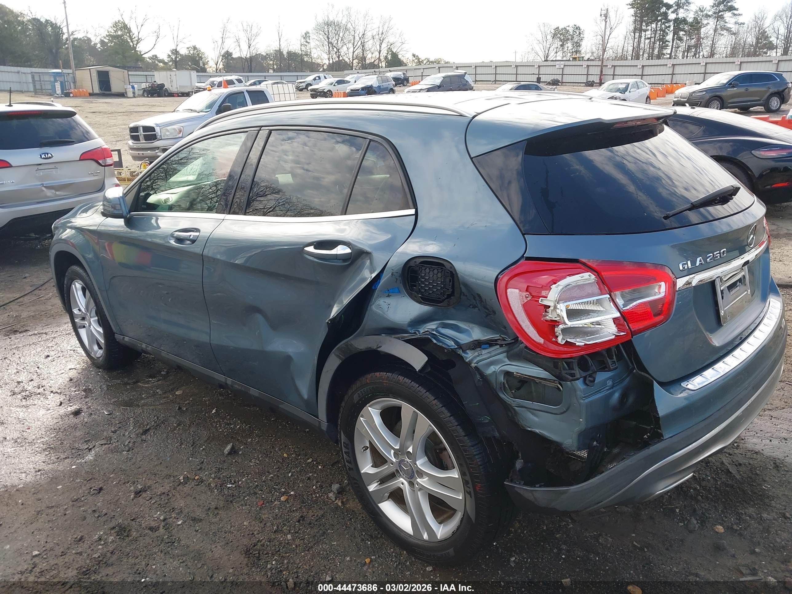2015 Mercedes-benz Gla 250 4matic Light Blue vin: WDCTG4GB3FJ166680