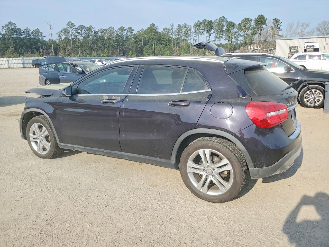2015 Mercedes-benz Gla 250 4matic Purple vin: WDCTG4GB3FJ034650