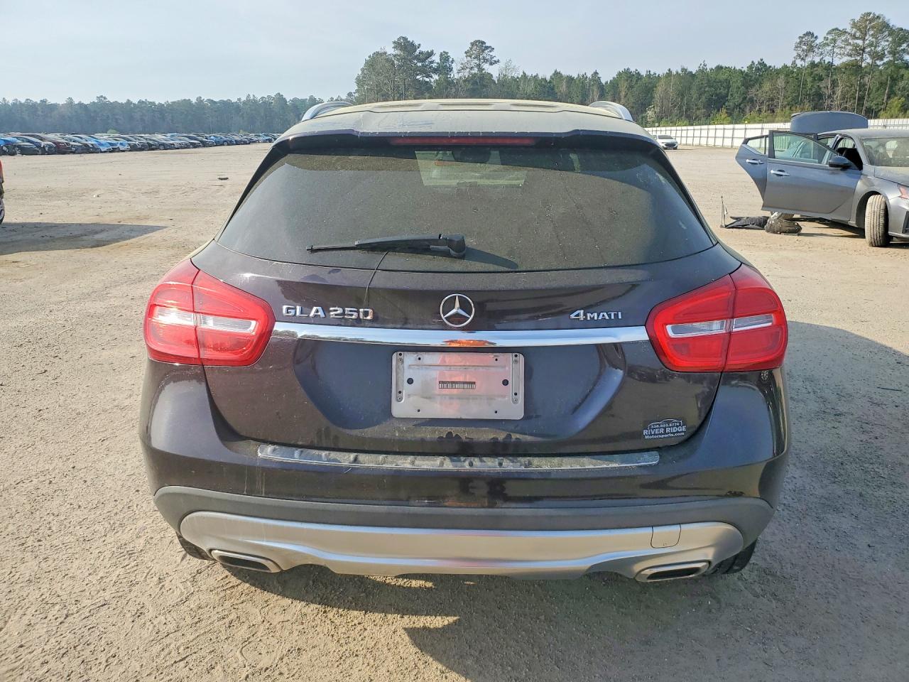 2015 Mercedes-benz Gla 250 4matic Purple vin: WDCTG4GB3FJ034650