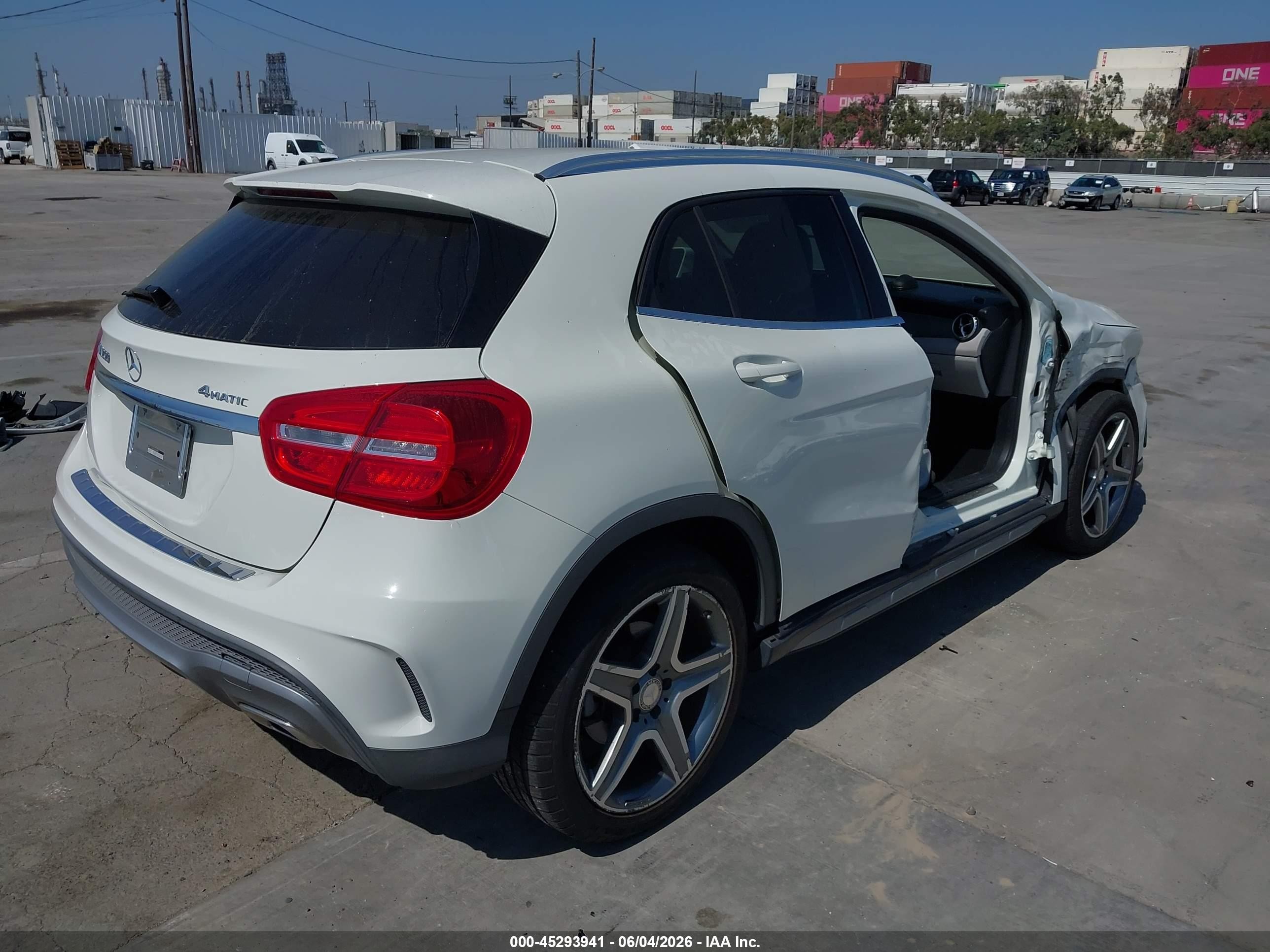 2015 Mercedes-benz Gla 250 4matic White vin: WDCTG4GB3FJ060987