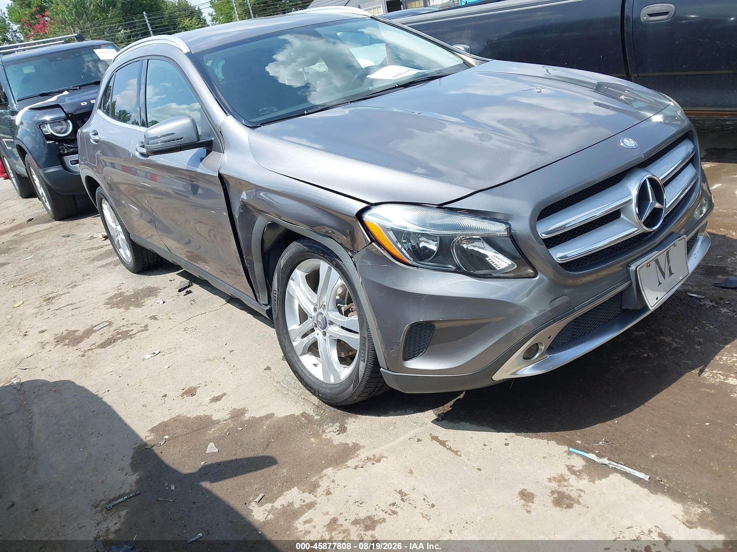 2015 Mercedes-benz Gla 250 4matic Gray vin: WDCTG4GB3FJ068913